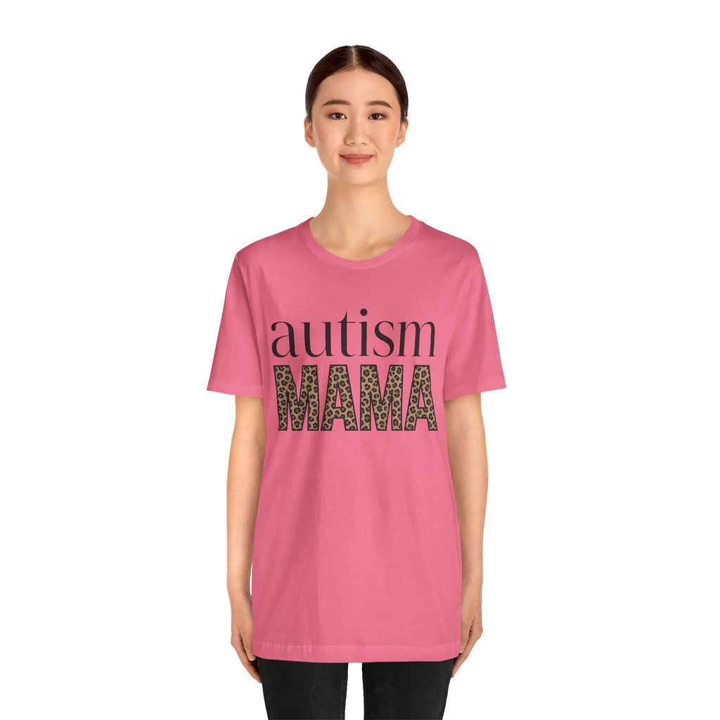 Autism MAMA Leopard Print Tee | Autism Awareness Shirt