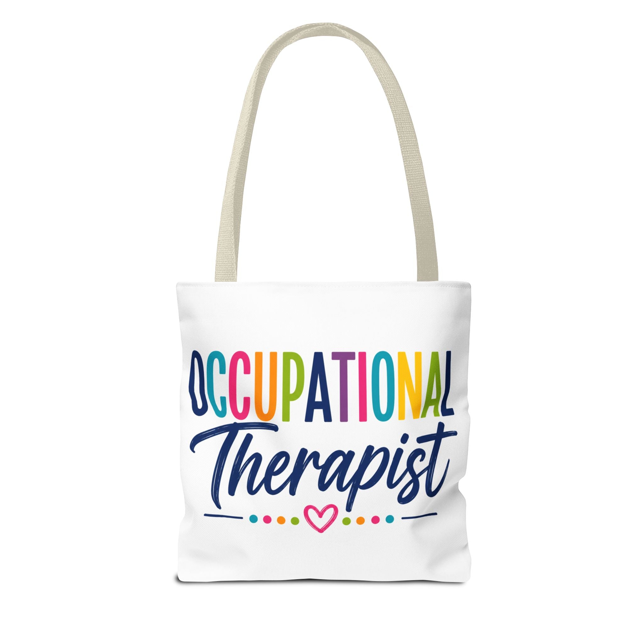 Occupational Therapist Tote Bag | Rainbow Script Healthcare Professional