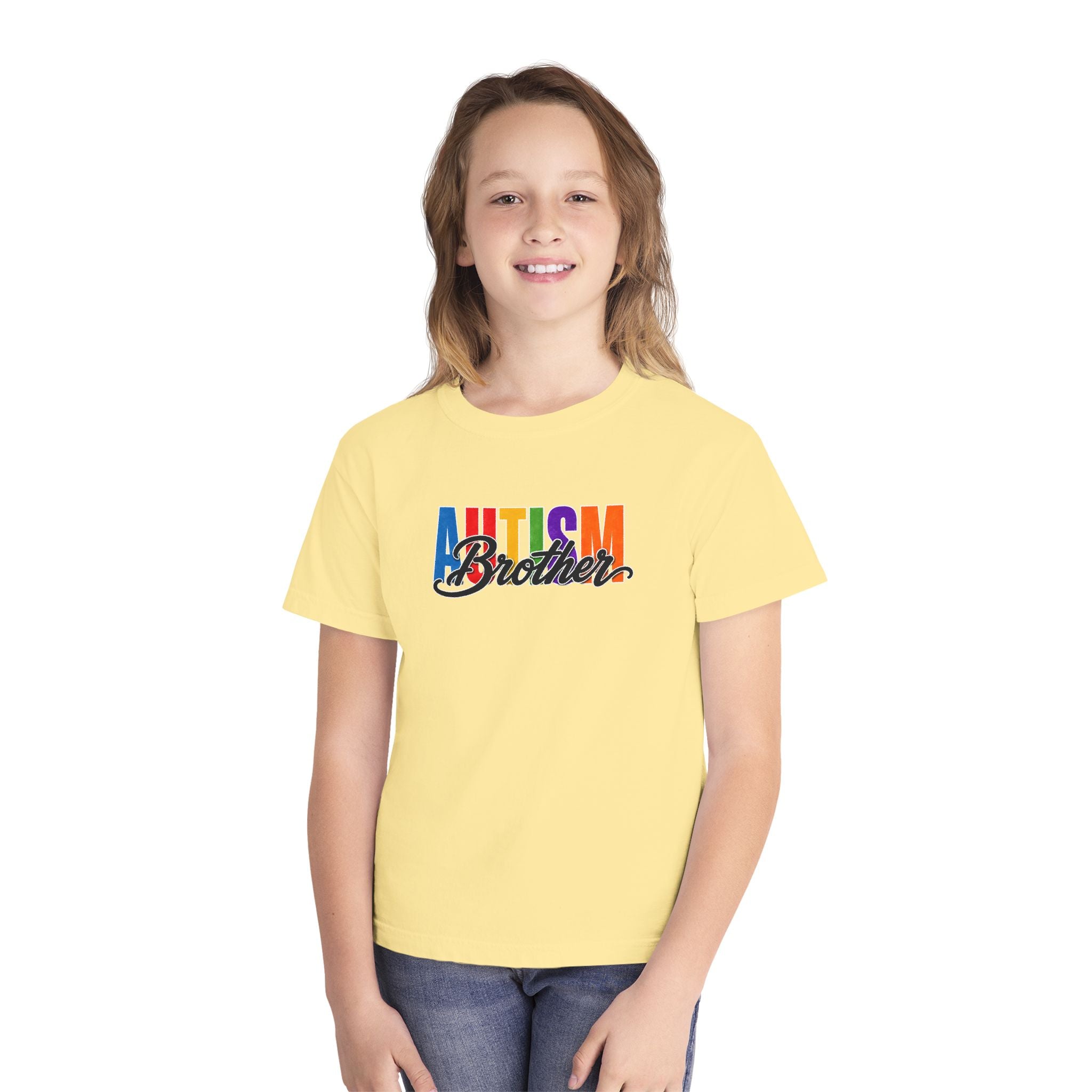 Autism Brother Youth Shirt Kids Autism Brother T Shirt Proud Autism Sibling Tee Autism Awareness Autism Acceptance Gift for Boys