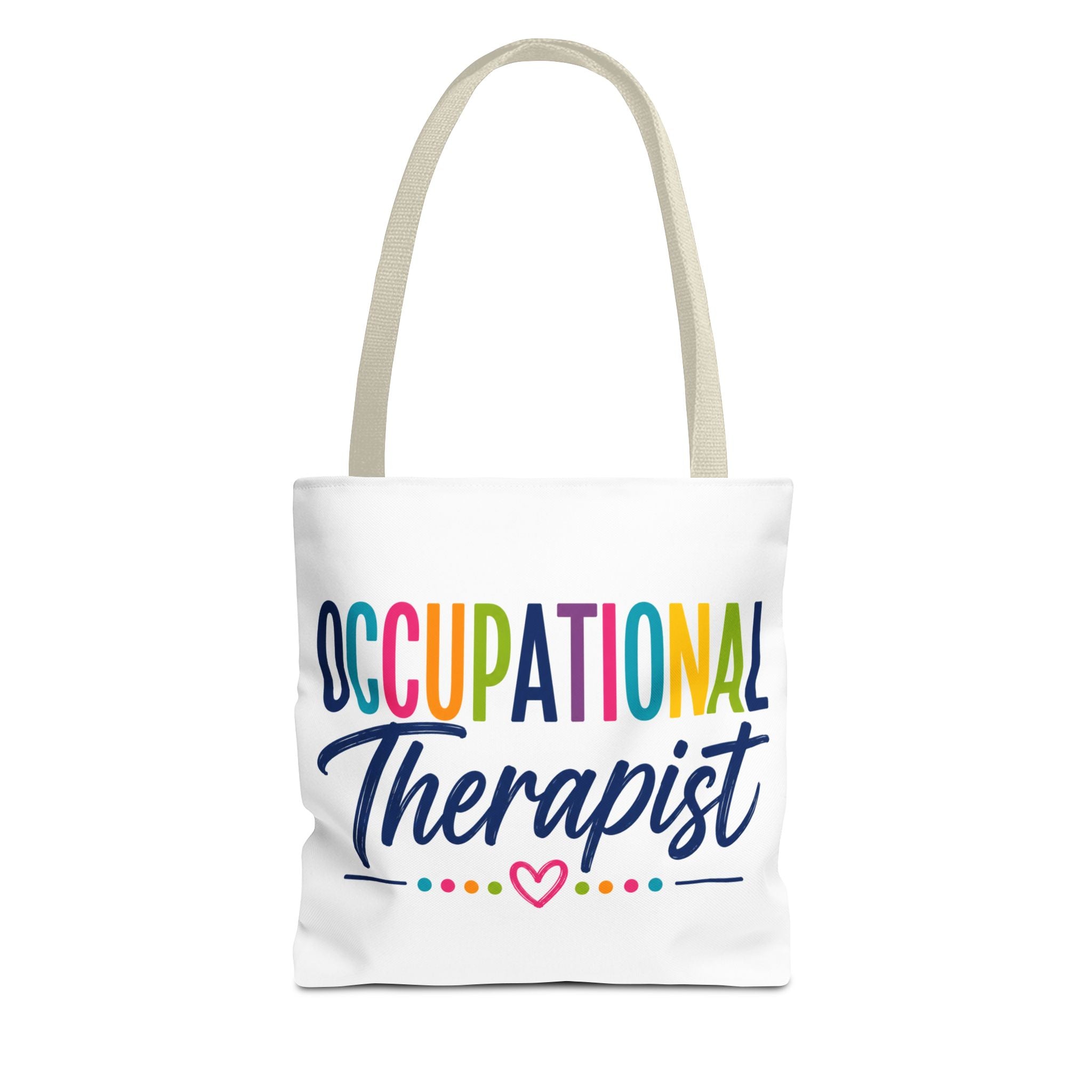 Occupational Therapist Tote Bag | Rainbow Script Healthcare Professional