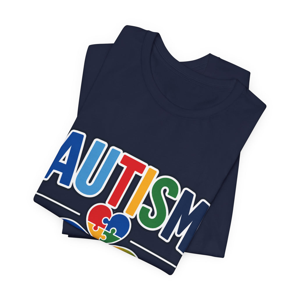 Autism Uncle Shirt | Proud Autism Uncle T-Shirt | Colorful Puzzle Ribbon Infinity Design | Autism Awareness & Acceptance Gift | Special Needs Family Apparel