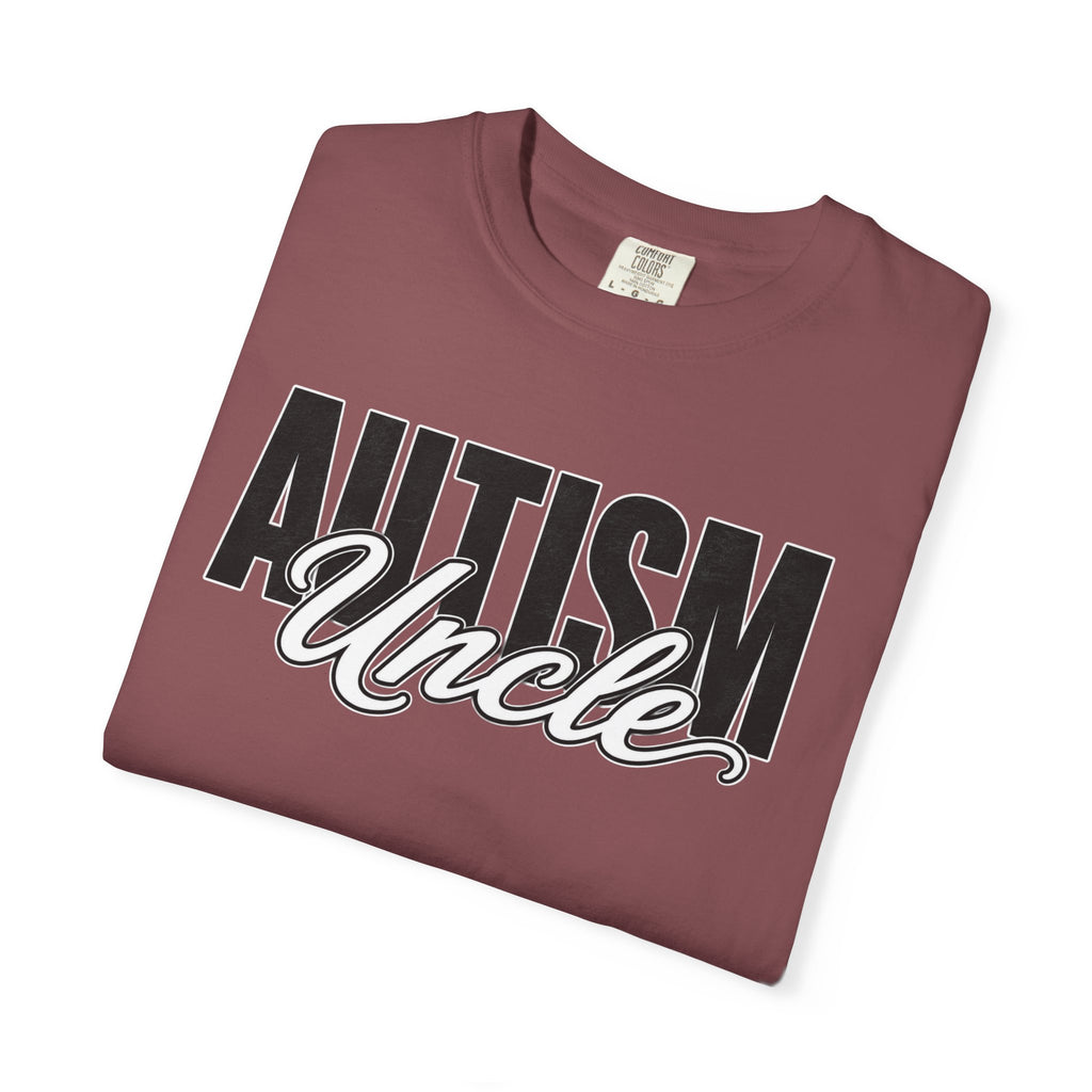 Autism Uncle Shirt Proud Autism Uncle T Shirt Autism Awareness Autism Acceptance Gift Puzzle Heart Special Needs Family Tee