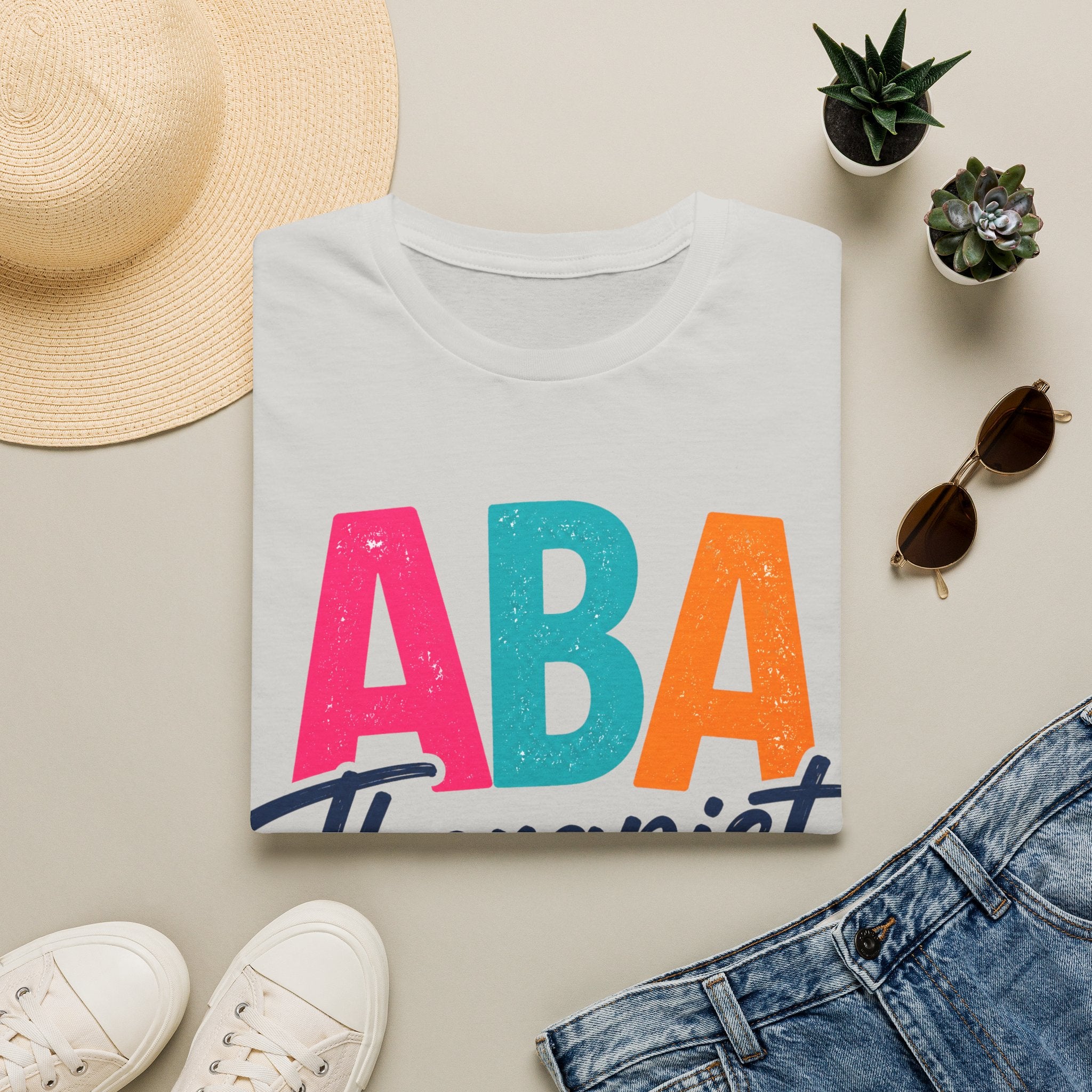 ABA Therapist Shirt  Behavior Technician Gift BCBA RBT Autism Therapist Tee Applied Behavior Analysis Shirt