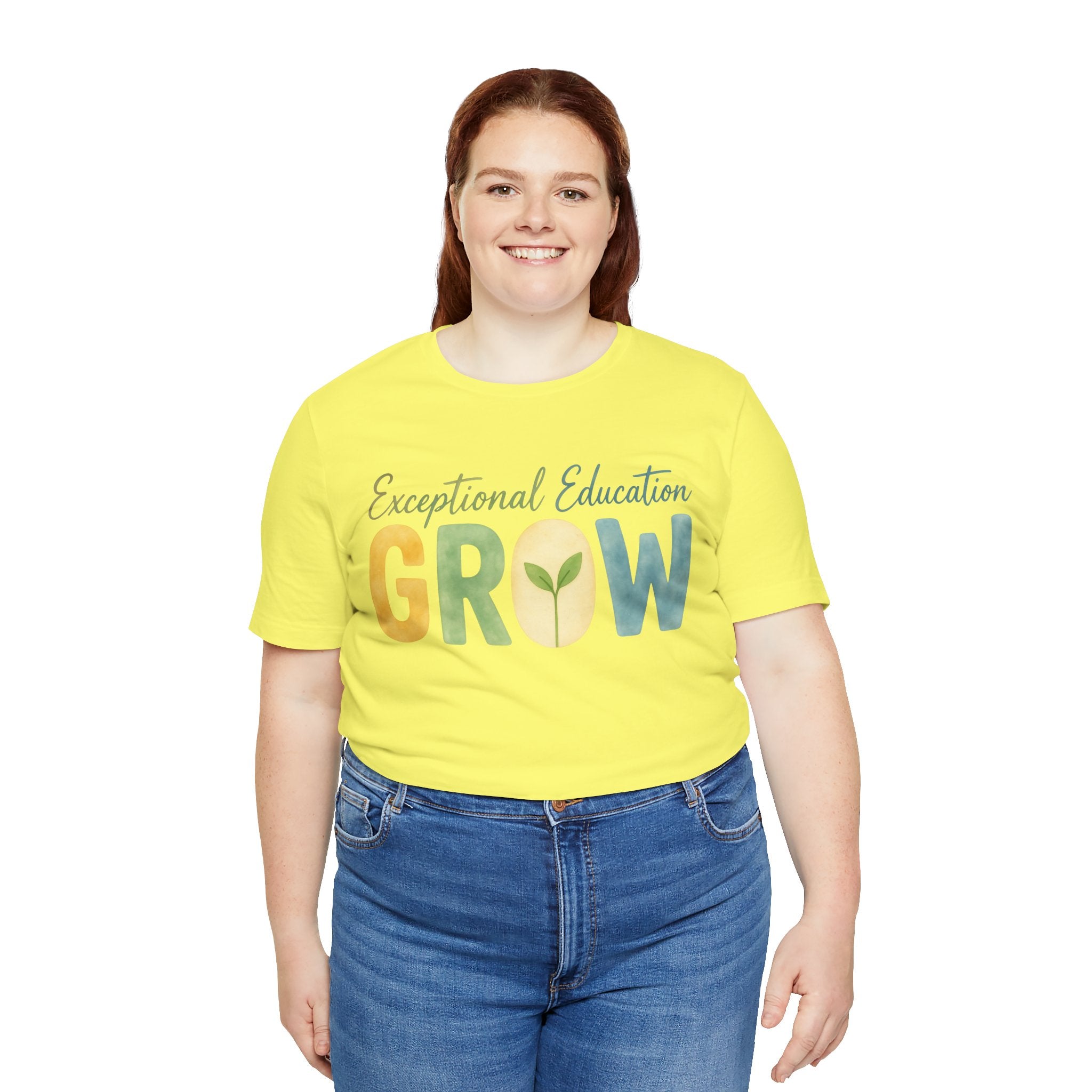 Exceptional Education Teacher Shirt GROW Special Education T Shirt SPED Teacher Gift Inclusive Classroom Autism Teacher Tee