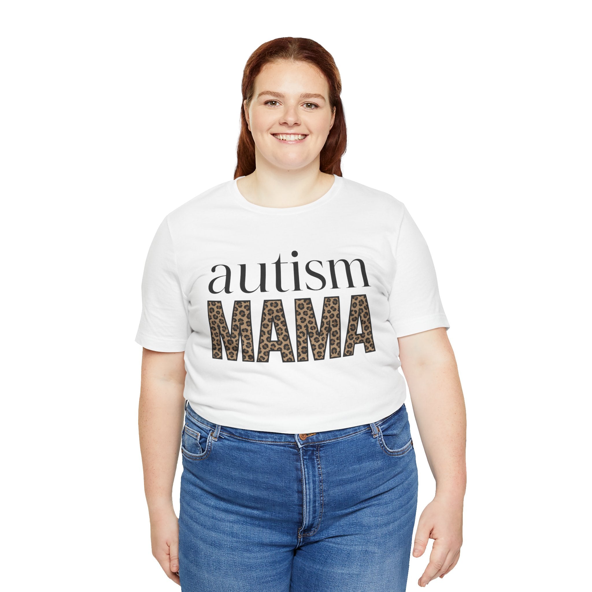 Autism MAMA Leopard Print Tee | Autism Awareness Shirt