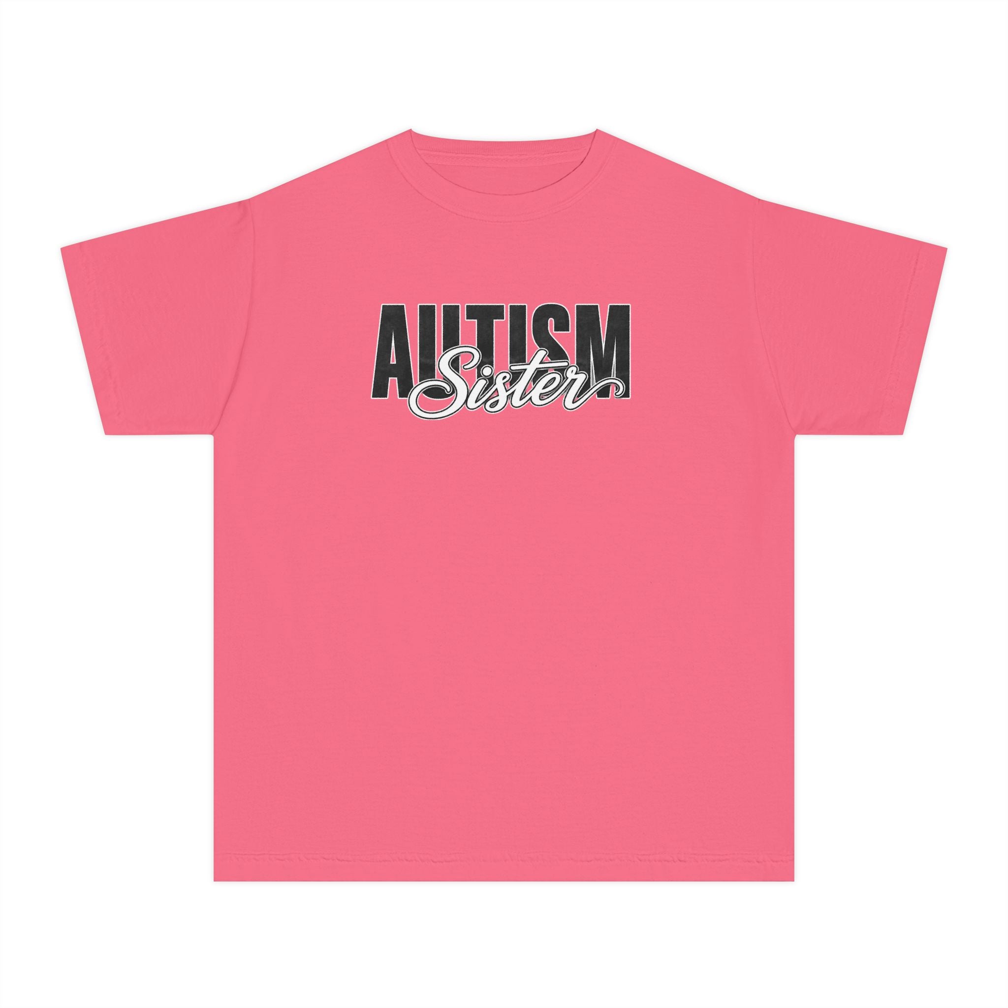 Autism Sister Youth Shirt Kids Autism Sister T Shirt Proud Autism Sibling Tee Autism Awareness Autism Acceptance Gift for Girls