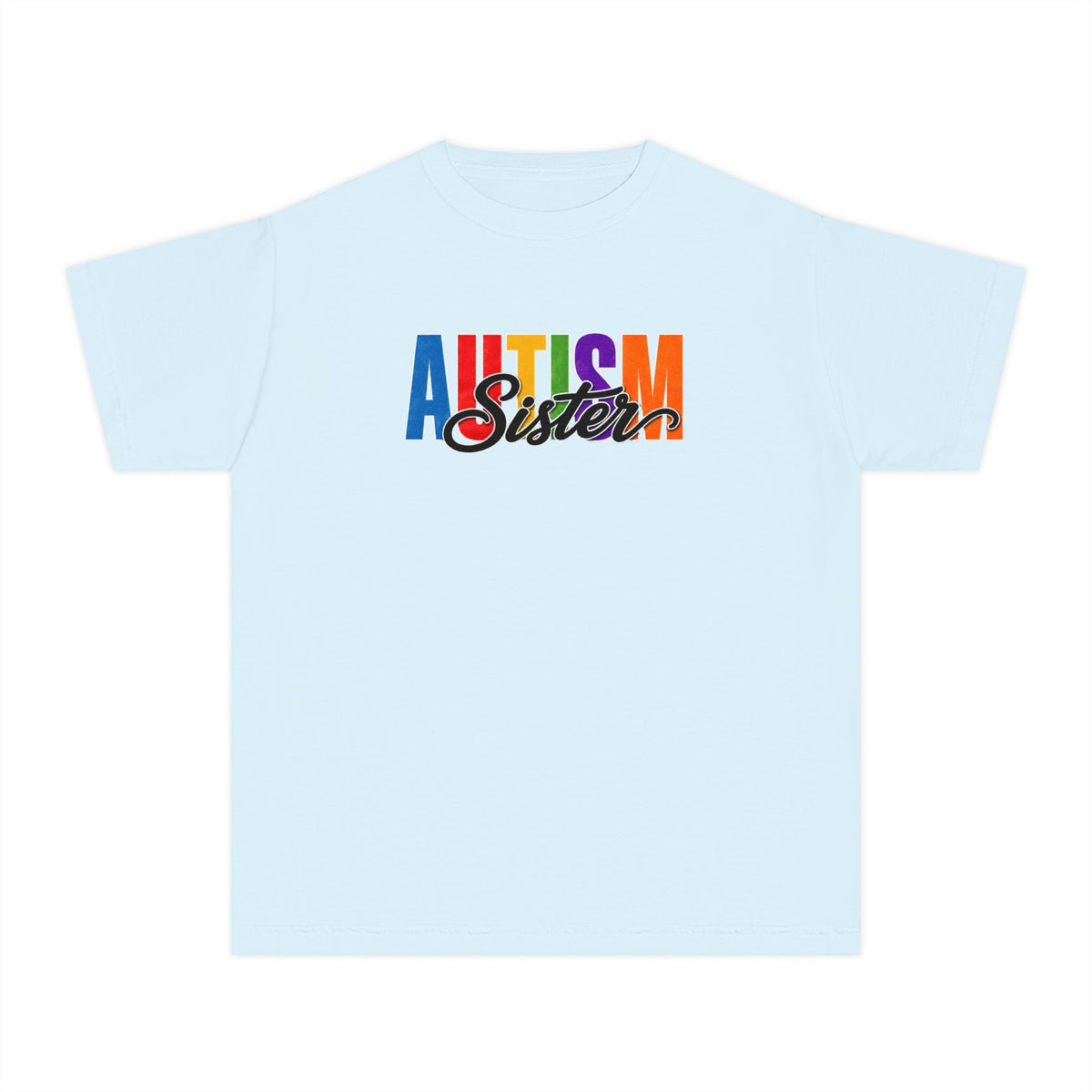 Autism Sister Youth Shirt Kids Autism Sister T Shirt Proud Autism Sibling Tee Autism Awareness Autism Acceptance Gift for Girls