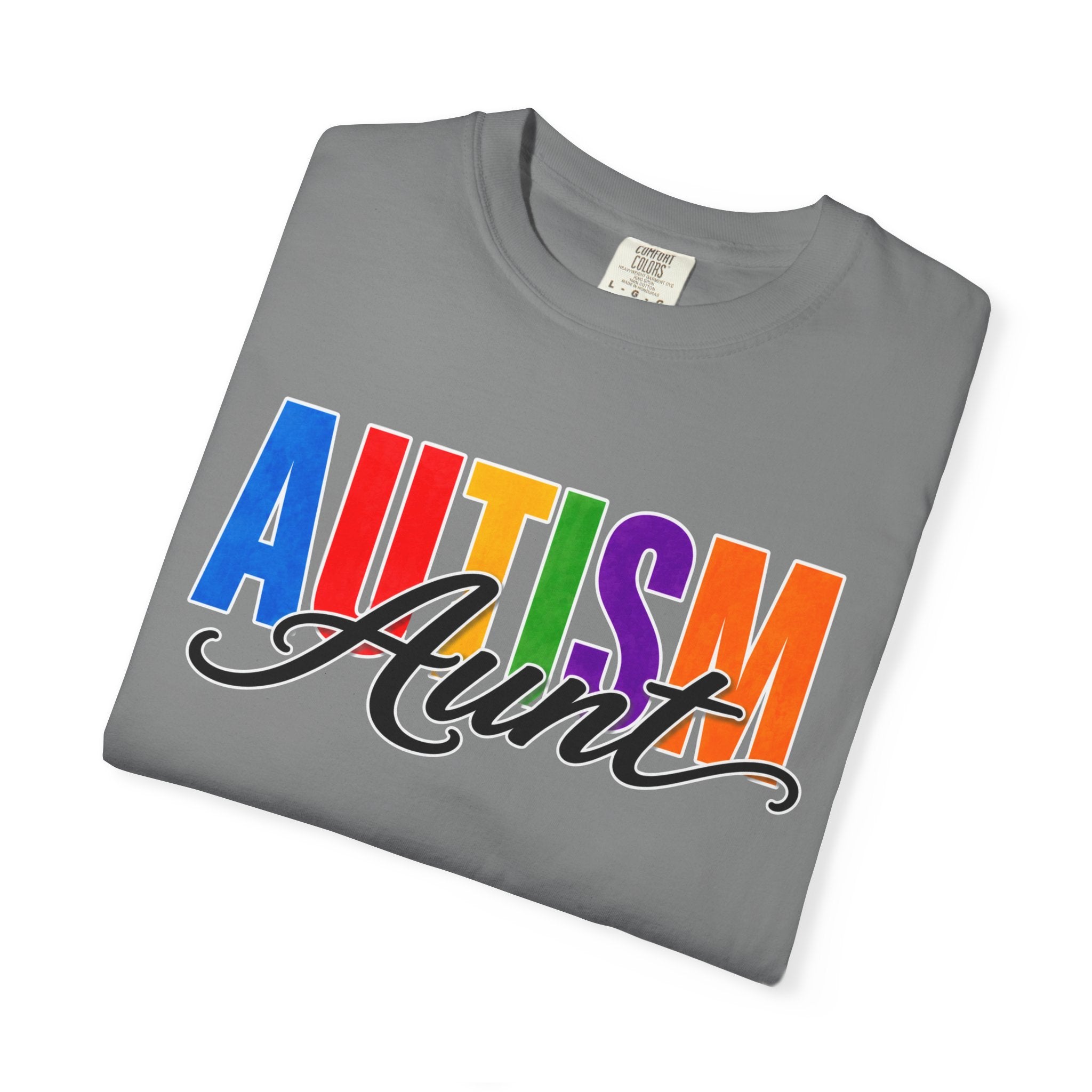 Autism Aunt Shirt Proud Autism Aunt T Shirt Autism Awareness Autism Acceptance Gift Puzzle Heart Special Needs Family Tee