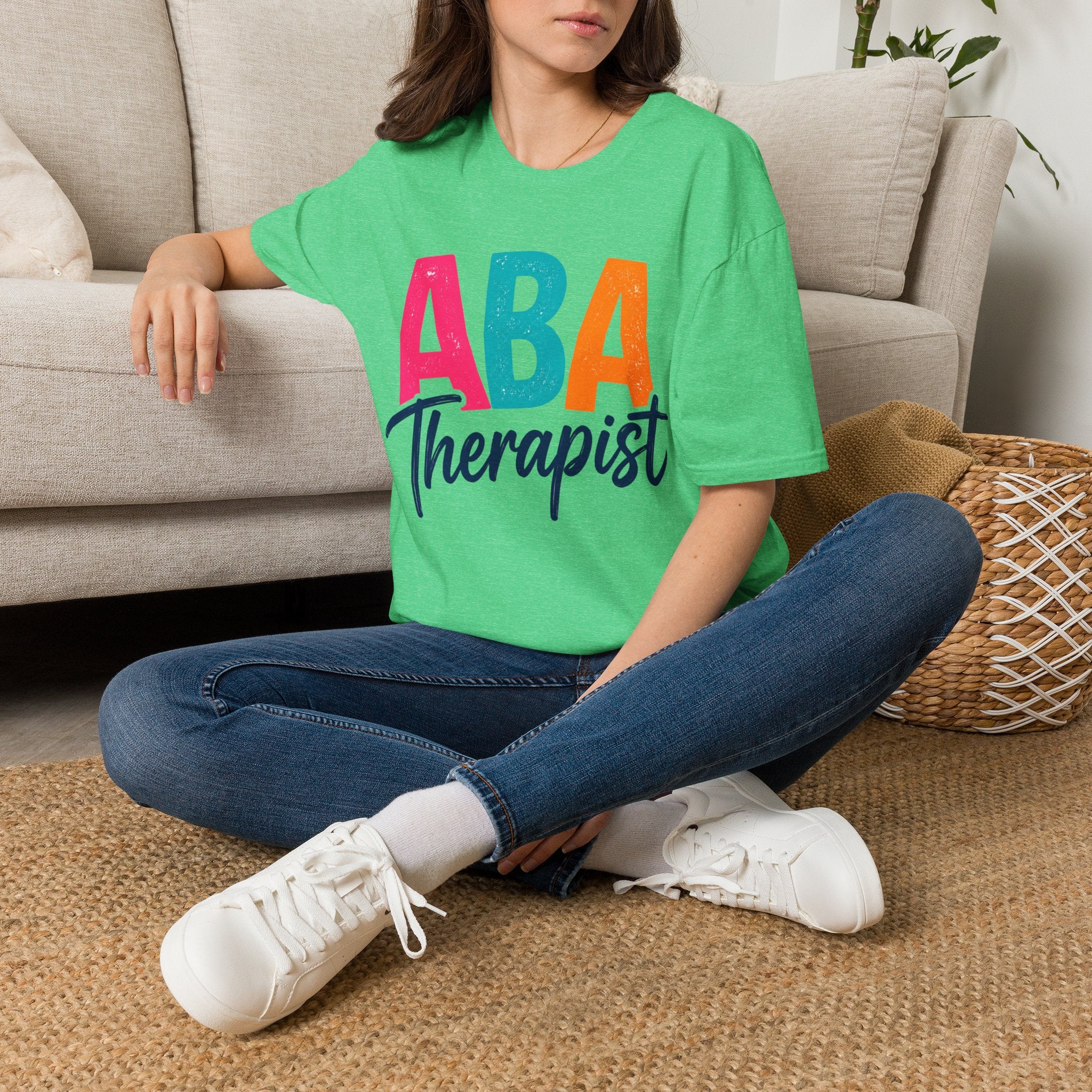 ABA Therapist Shirt  Behavior Technician Gift BCBA RBT Autism Therapist Tee Applied Behavior Analysis Shirt