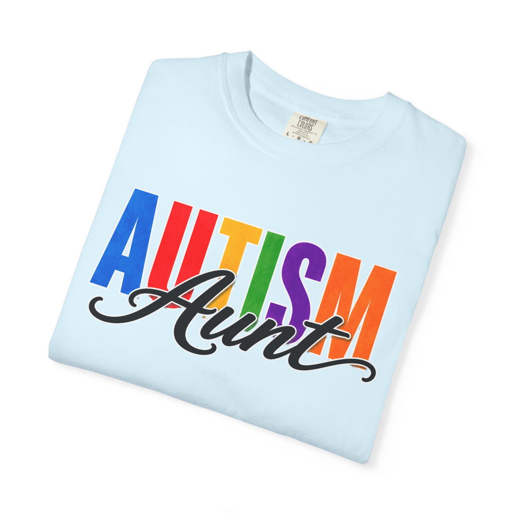 Autism Aunt Shirt Proud Autism Aunt T Shirt Autism Awareness Autism Acceptance Gift Puzzle Heart Special Needs Family Tee