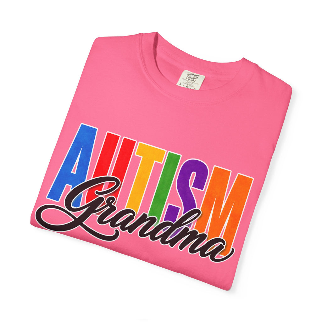 Autism Grandma Shirt Proud Autism Grandma T Shirt Autism Awareness Autism Acceptance Gift Puzzle Heart Special Needs Grandma Tee