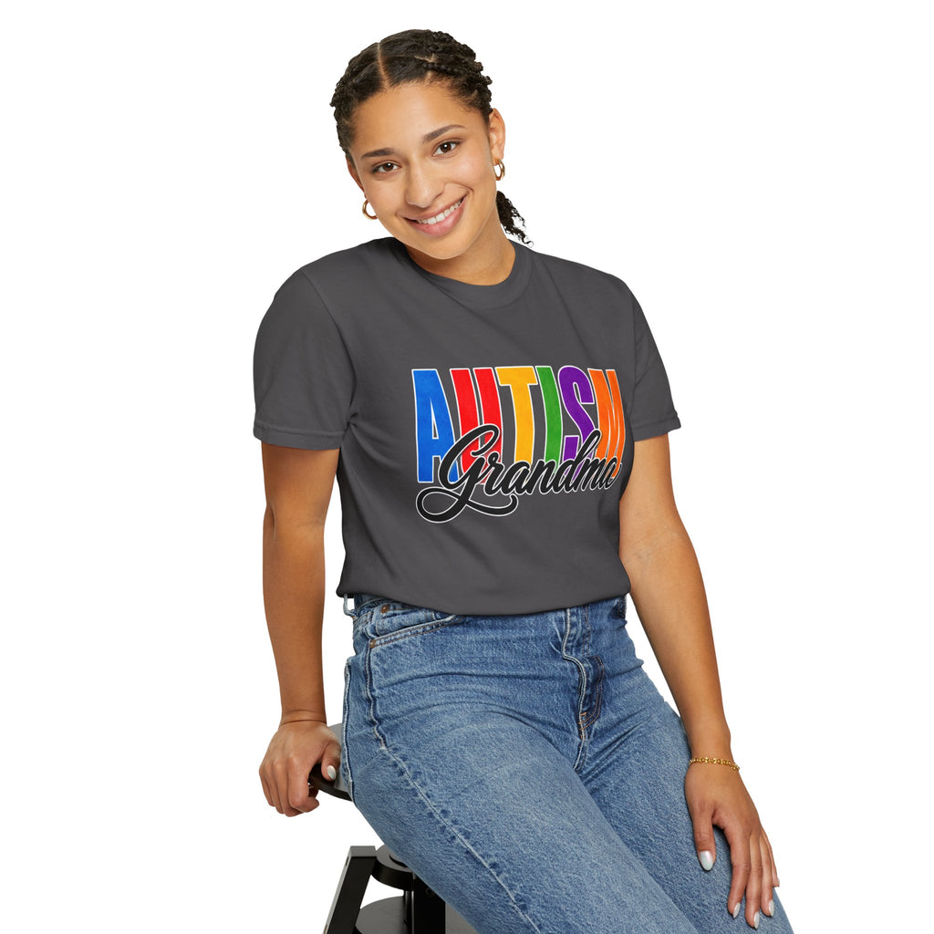 Autism Grandma Shirt Proud Autism Grandma T Shirt Autism Awareness Autism Acceptance Gift Puzzle Heart Special Needs Grandma Tee