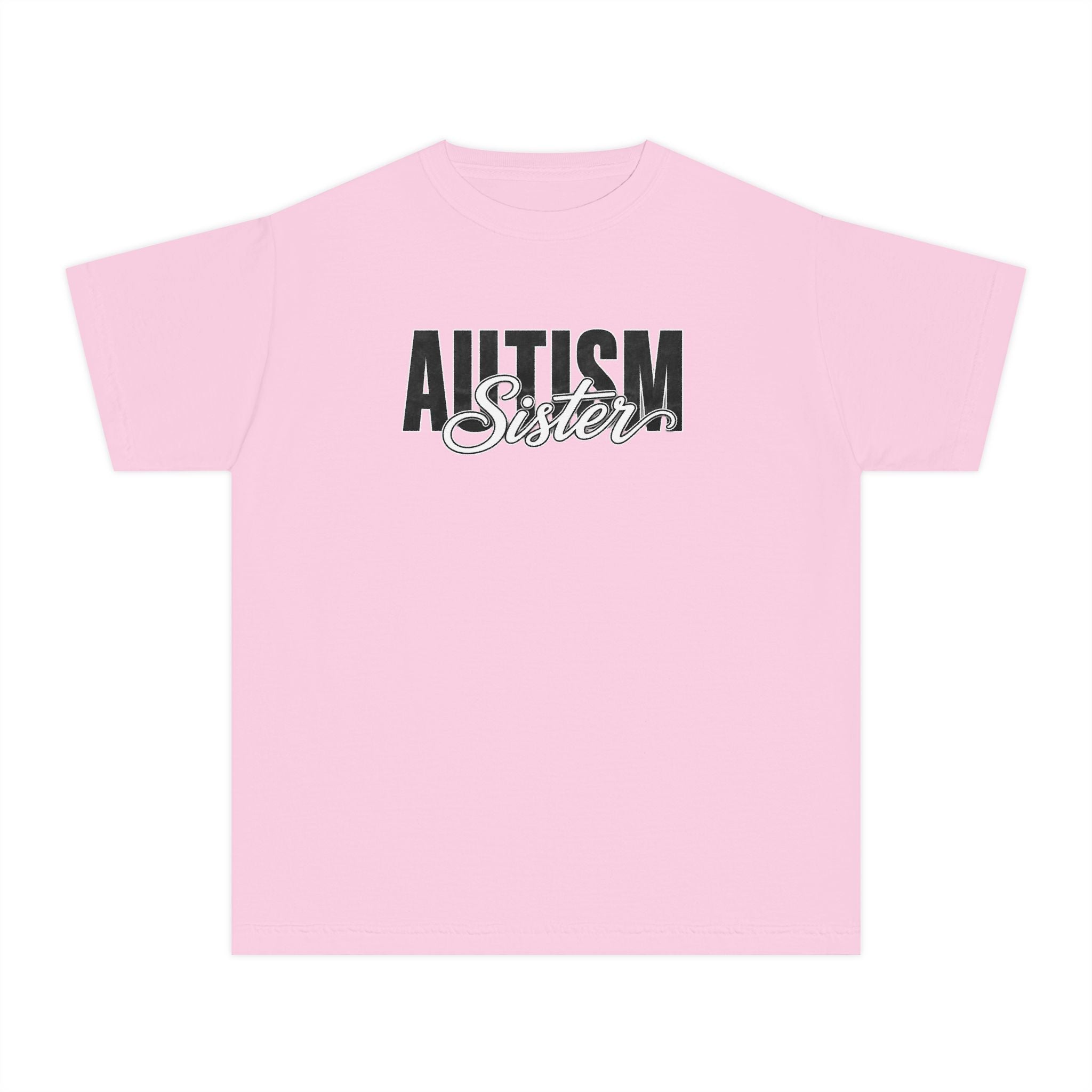 Autism Sister Youth Shirt Kids Autism Sister T Shirt Proud Autism Sibling Tee Autism Awareness Autism Acceptance Gift for Girls