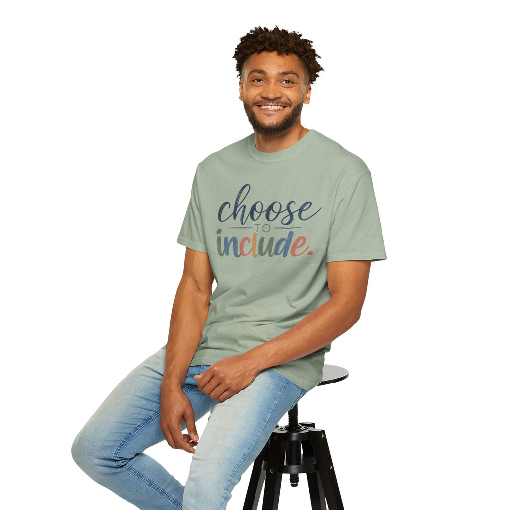 Choose To Include Shirt, Inclusion Pride Typography Tee, Autism Acceptance T-Shirt, Special Education Teacher Gift, Diversity Apparel