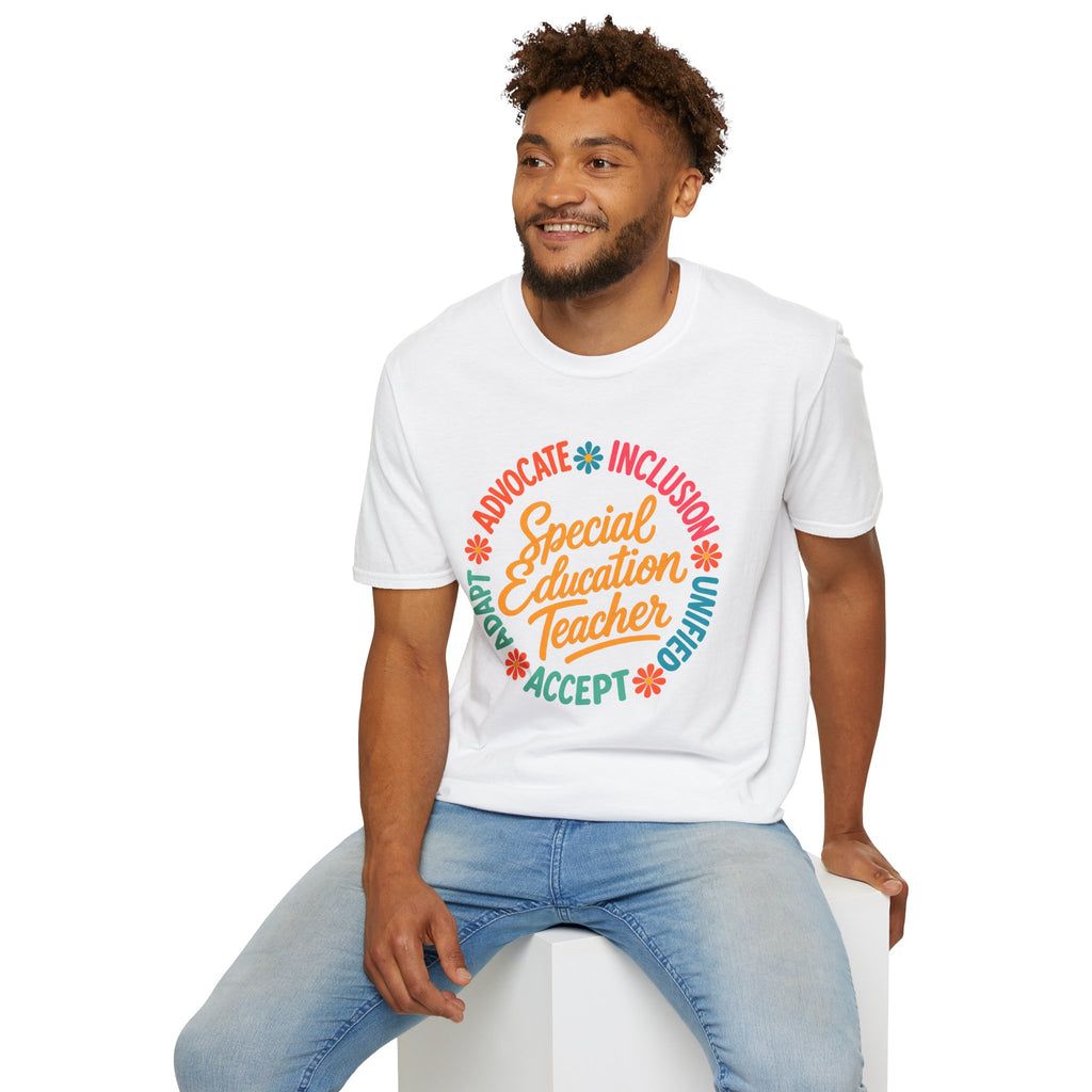 Special Education Teacher Shirt Advocate Inclusion Acceptance T Shirt  Teacher Gift Autism Awareness Inclusive Classroom Tee