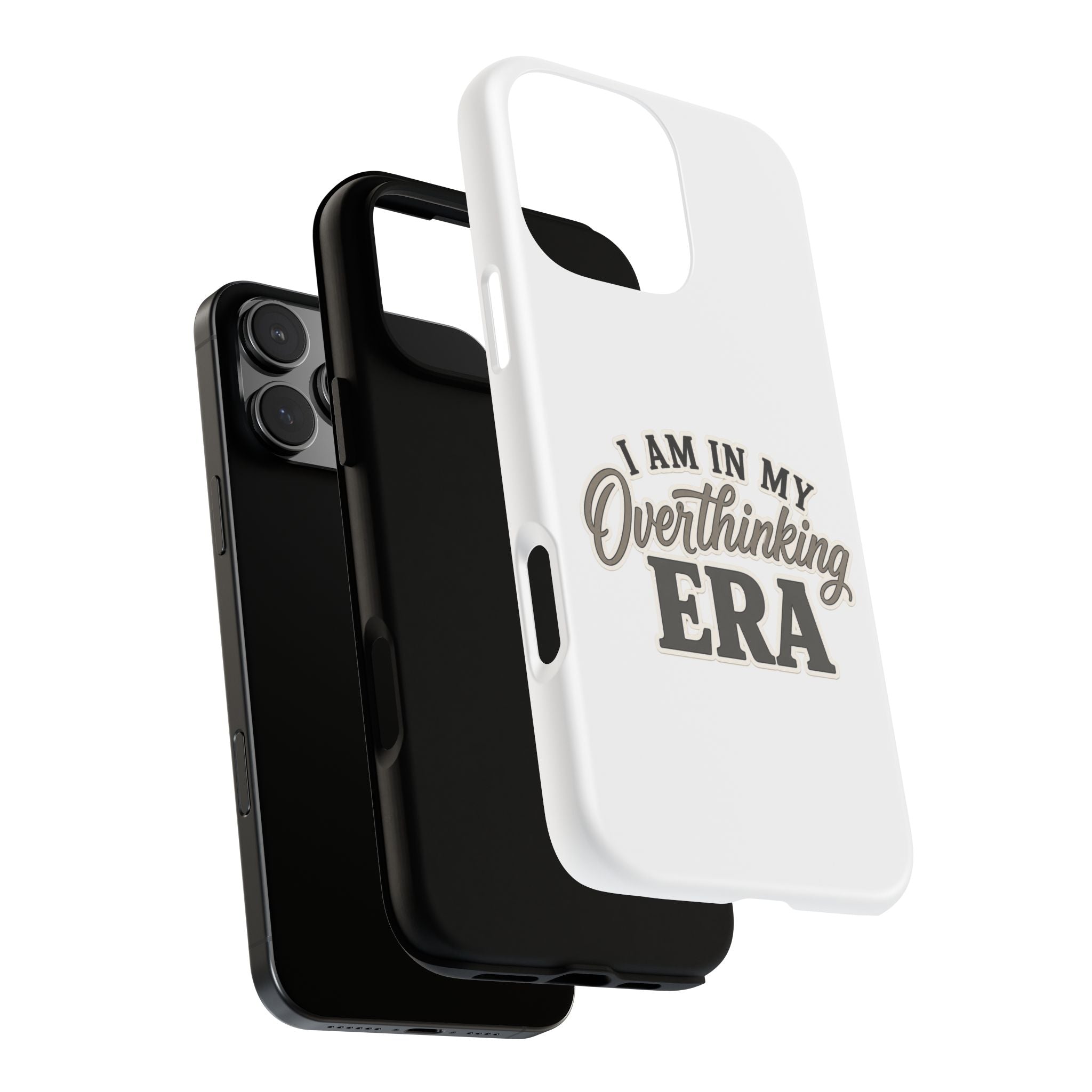 I Am In My Overthinking Era Phone Case Funny Anxiety Phone Case ADHD Tough Case Mental Health Gift Neurodivergent iPhone Samsung Case