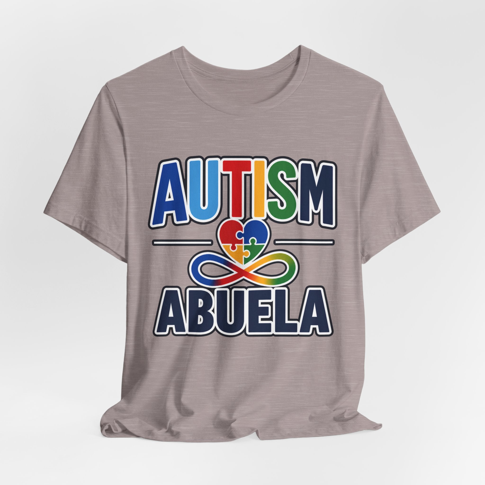 Autism Abuela Shirt Autism Grandma T Shirt Spanish Grandma Gift Puzzle Heart Autism Awareness Autism Acceptance Special Needs Family