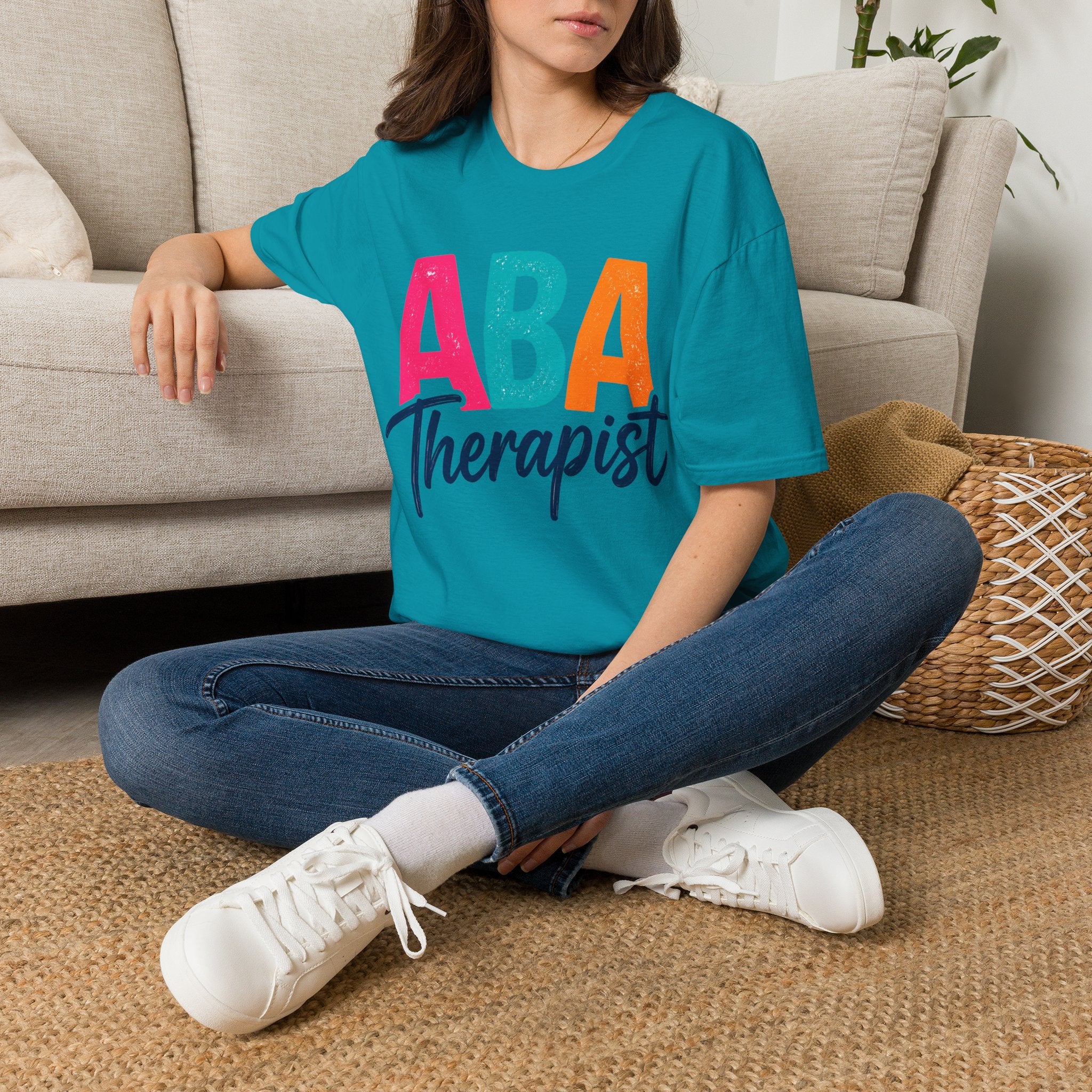 ABA Therapist Shirt  Behavior Technician Gift BCBA RBT Autism Therapist Tee Applied Behavior Analysis Shirt