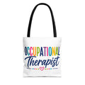 Occupational Therapist Tote Bag | Rainbow Script Healthcare Professional