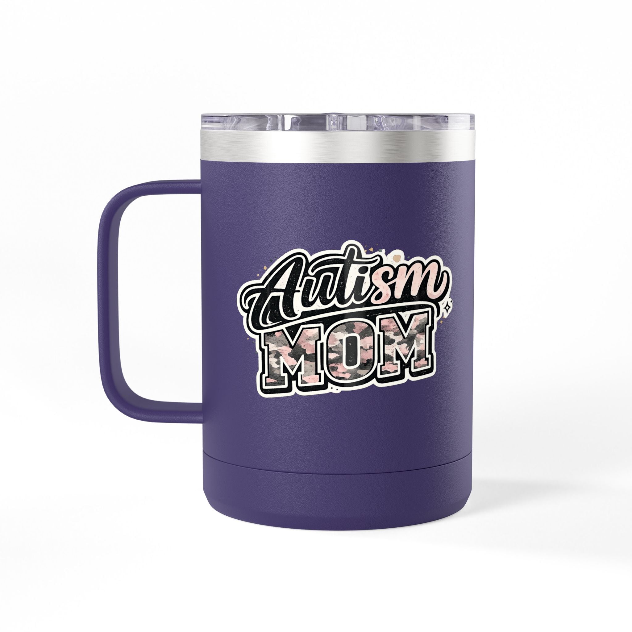 Autism Mom Brain Coffee Mug, 15oz Tumbler |Autism Mom