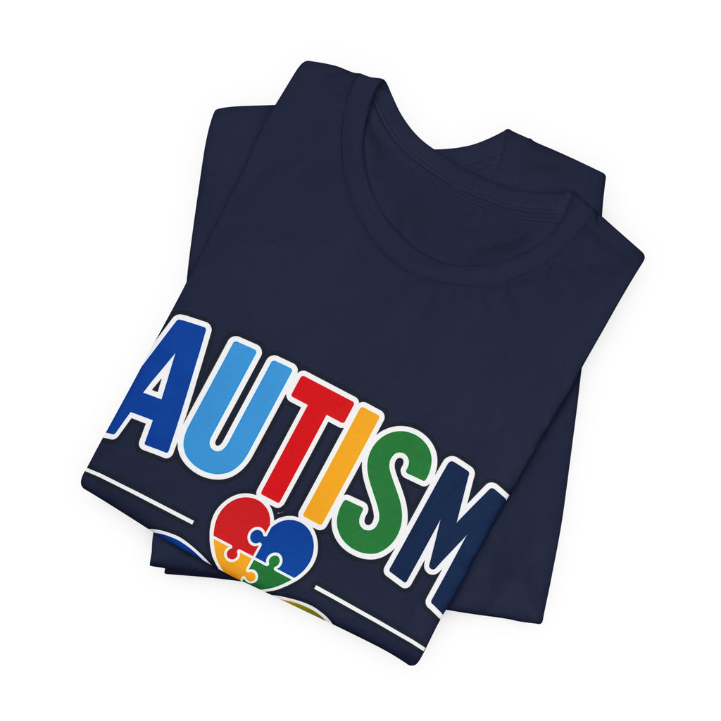 Autism Abuela Shirt | Spanish Autism Grandma T-Shirt | Puzzle Heart Infinity Design | Autism Awareness & Acceptance Gift