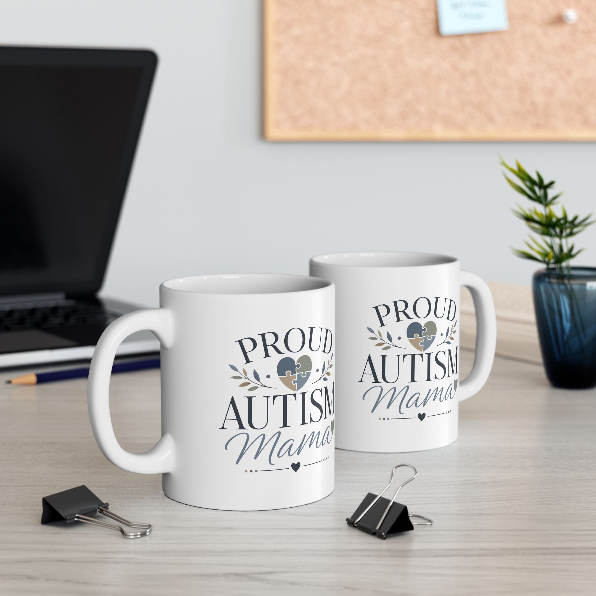 Autumn Mama Ceramic Mug – Proud Autumn Mom Coffee Cup (11oz, 15oz)