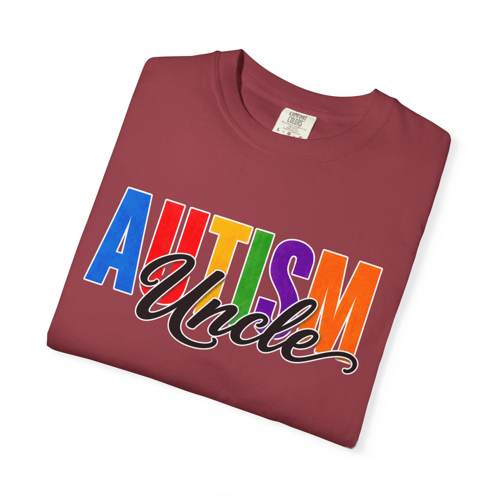 Autism Uncle Shirt Proud Autism Uncle T Shirt Autism Awareness Autism Acceptance Gift Puzzle Heart Special Needs Family Tee