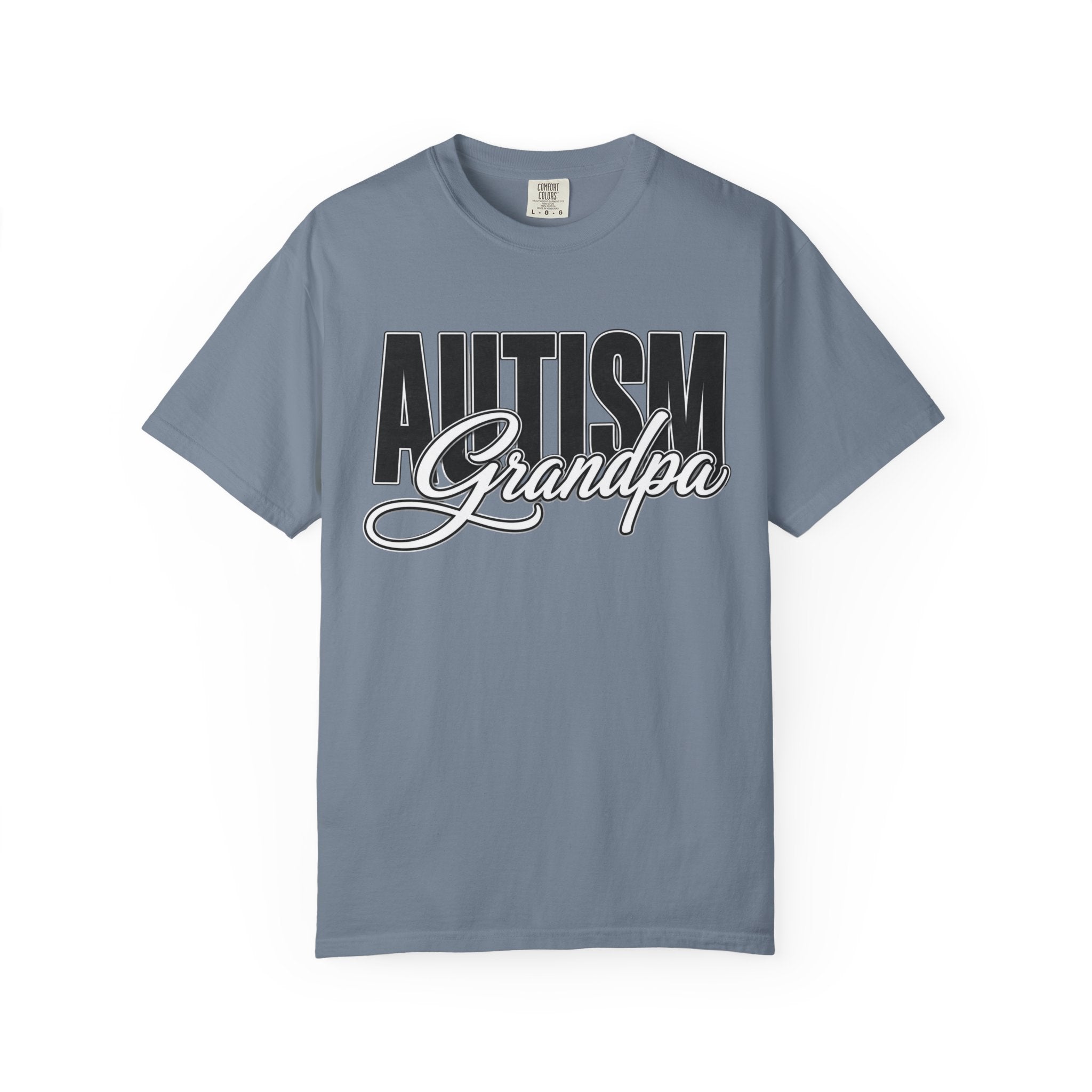 Autism Grandpa Shirt Proud Autism Grandpa T Shirt Autism Awareness Autism Acceptance Gift Puzzle Heart Special Needs Grandpa Tee