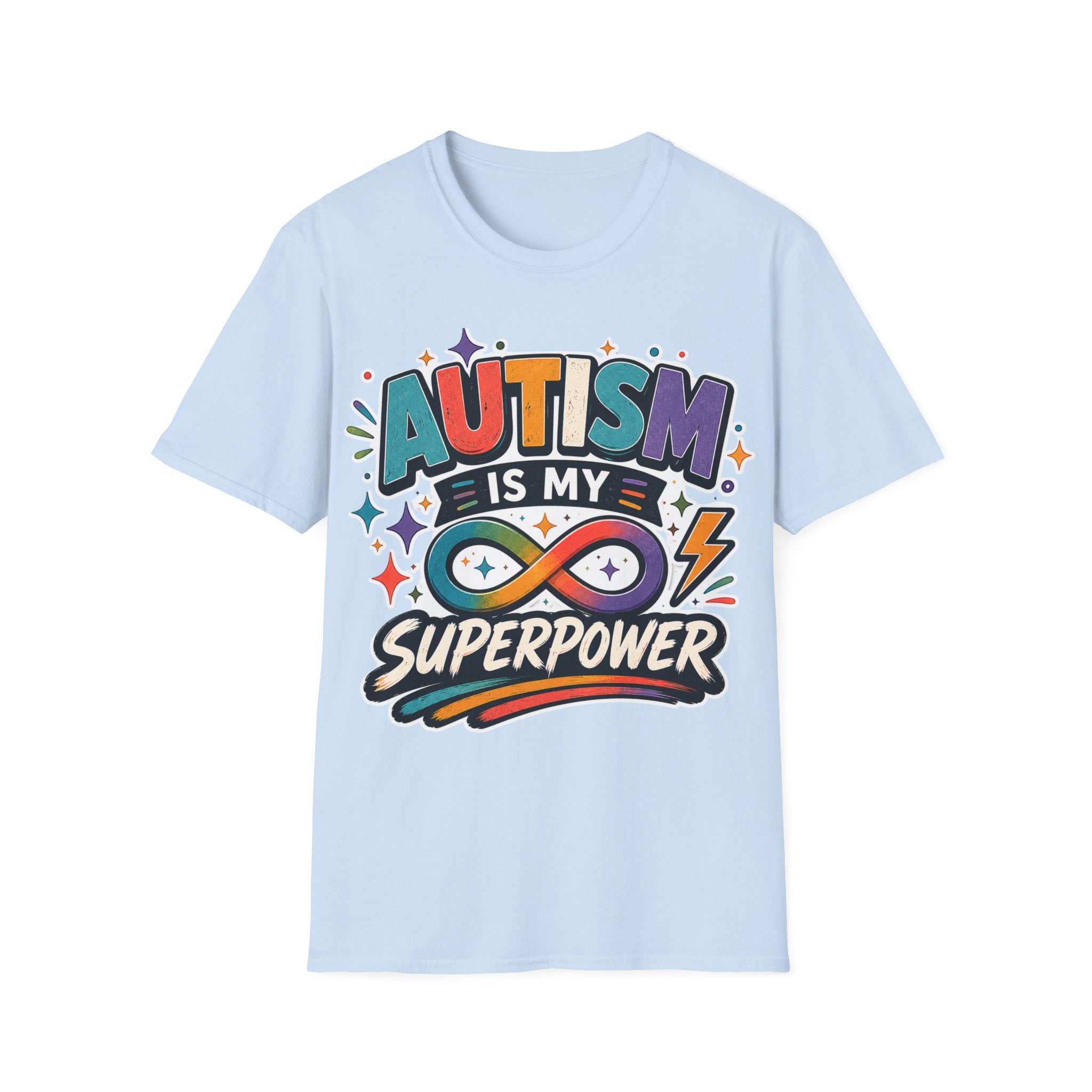 Autism Is My Superpower Shirt Autism Awareness T Shirt Autism Acceptance Tee Infinity Heart Puzzle Design Neurodiversity Gift Unisex
