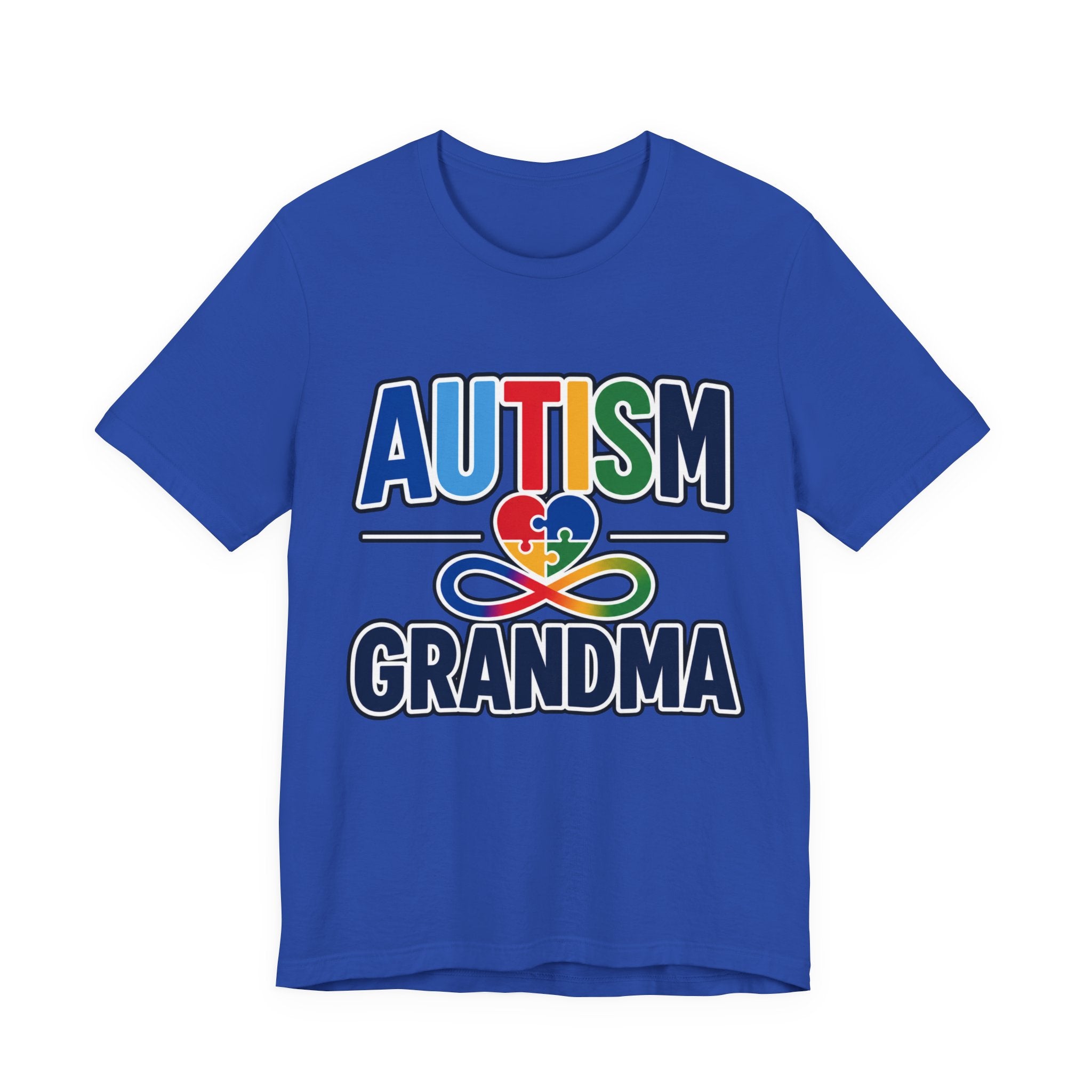 Autism Grandma Shirt | Puzzle Heart Infinity T-Shirt | Proud Autism Grandma Tee | Autism Awareness & Acceptance Gift
