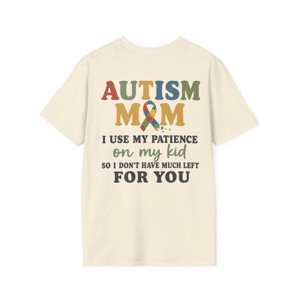 Autism Mom T-Shirt | Autism Awareness Ribbon, Supportive Mom Tee