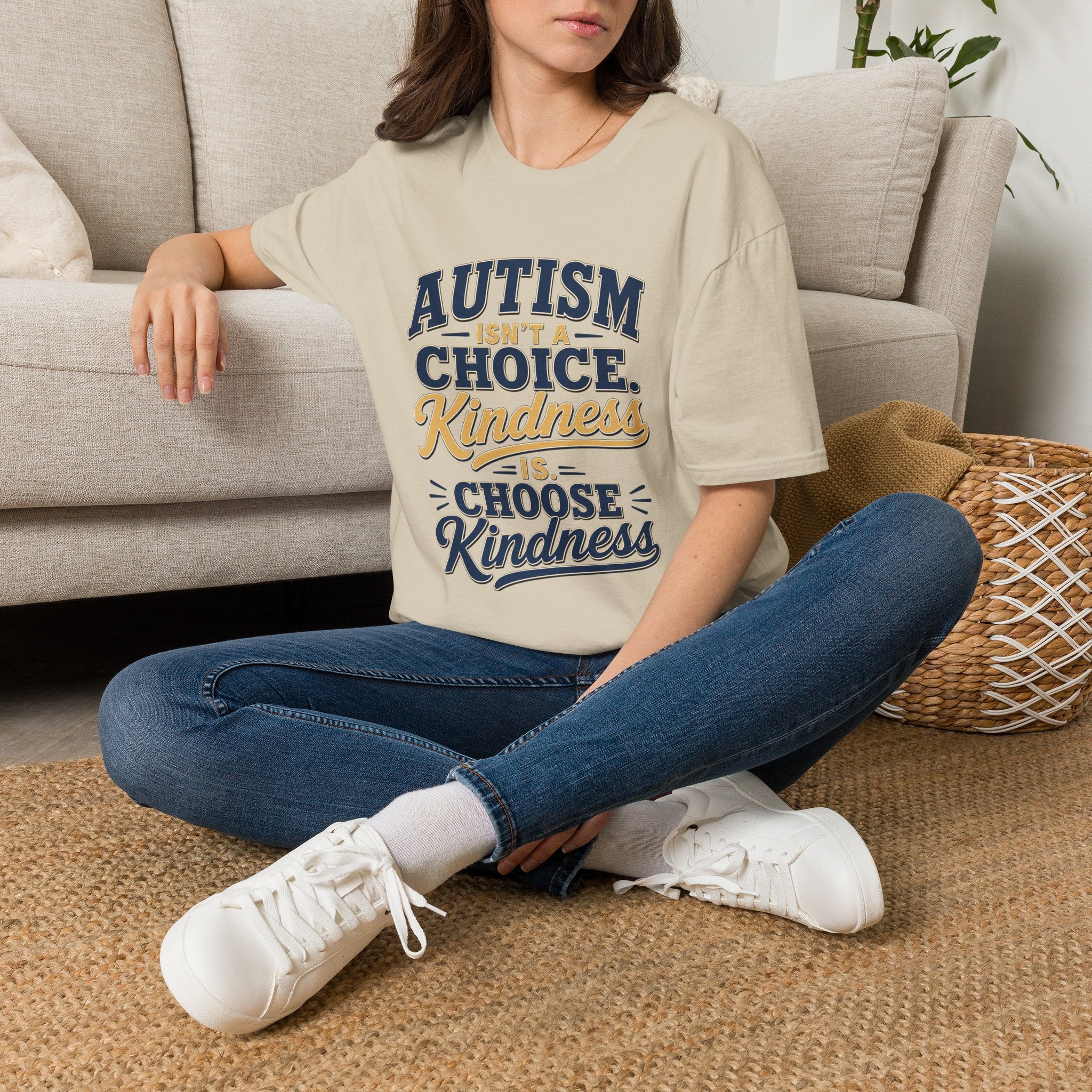 Autism Isn't a Choice Kindness Is T-Shirt | Awareness Support Tee