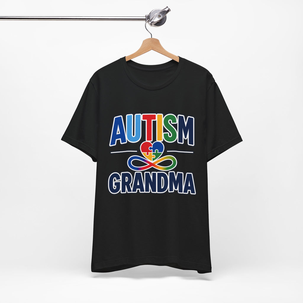 Autism Grandma Shirt | Puzzle Heart Infinity T-Shirt | Proud Autism Grandma Tee | Autism Awareness & Acceptance Gift