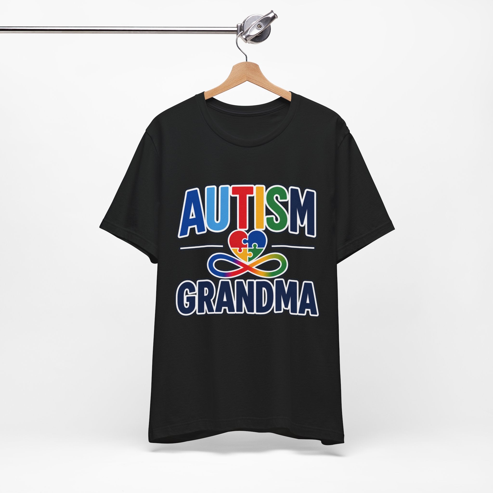 Autism Grandma Shirt | Puzzle Heart Infinity T-Shirt | Proud Autism Grandma Tee | Autism Awareness & Acceptance Gift