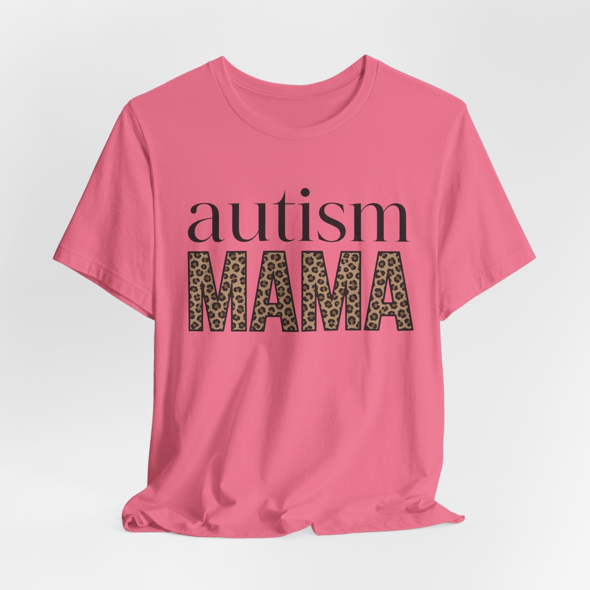 Autism MAMA Leopard Print Tee | Autism Awareness Shirt
