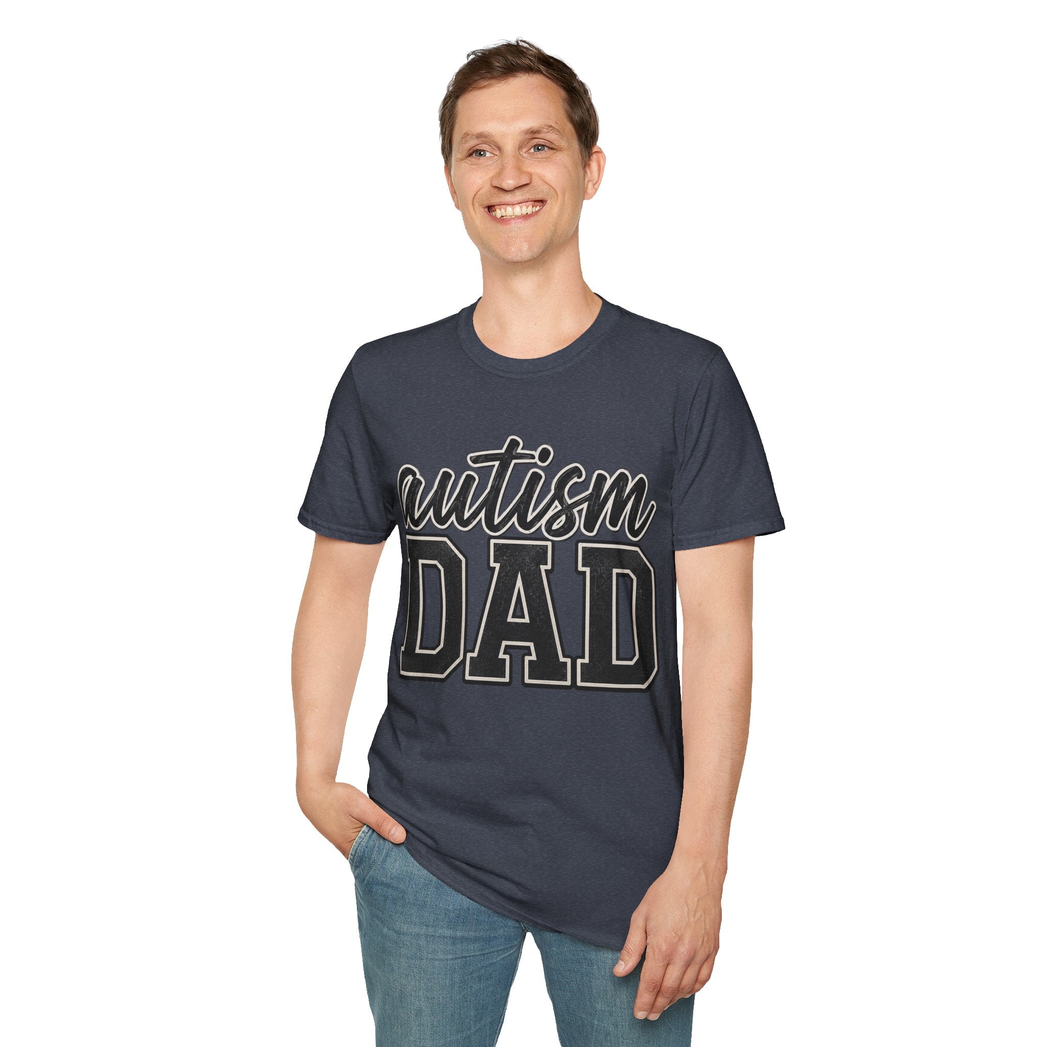 Autism Dad T-Shirt | Awareness Script and Special Needs
