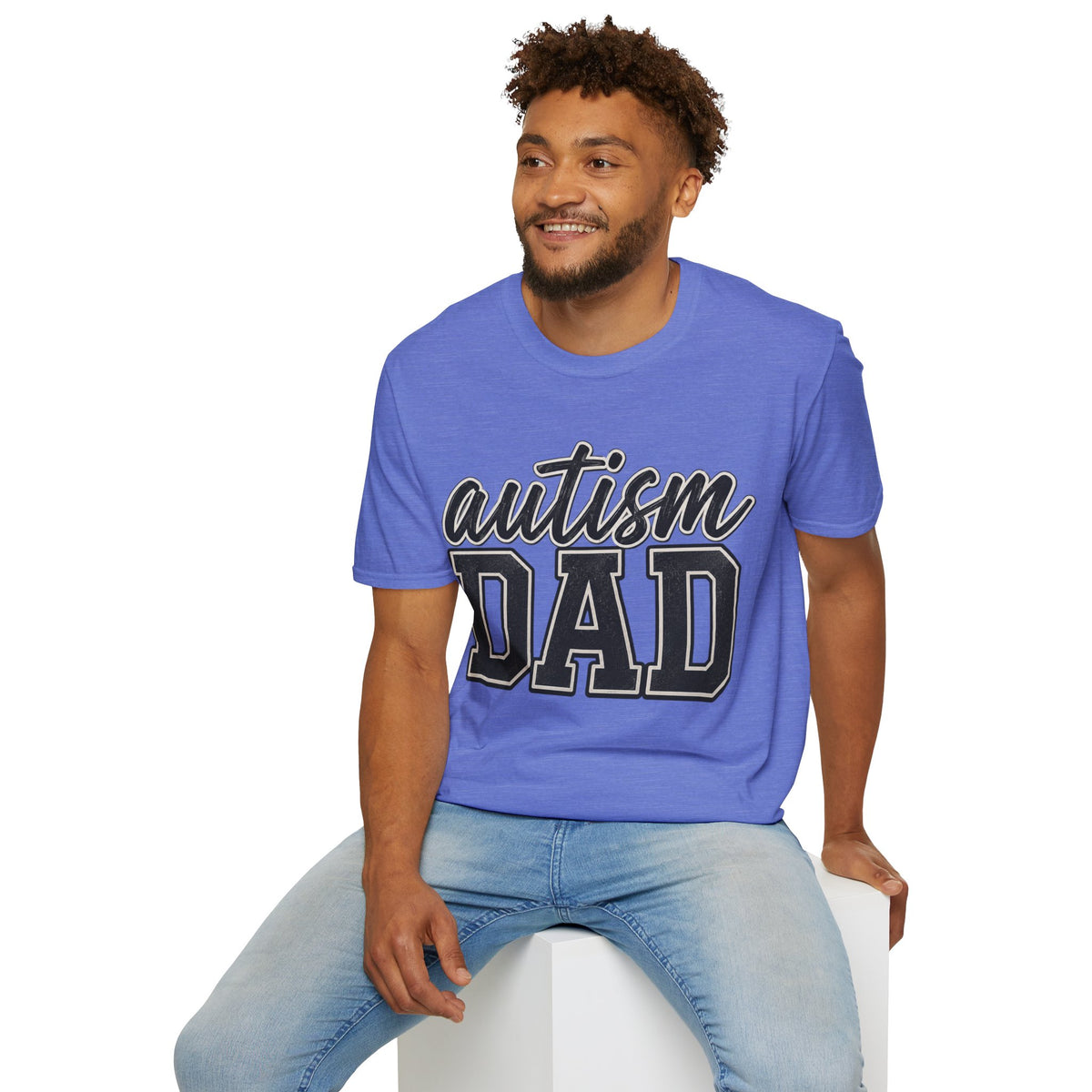 Autism Dad T-Shirt | Awareness Script and Special Needs