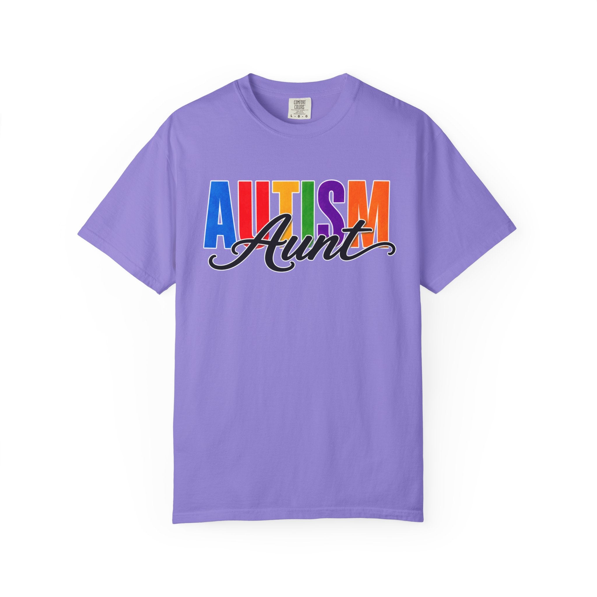 Autism Aunt Shirt Proud Autism Aunt T Shirt Autism Awareness Autism Acceptance Gift Puzzle Heart Special Needs Family Tee