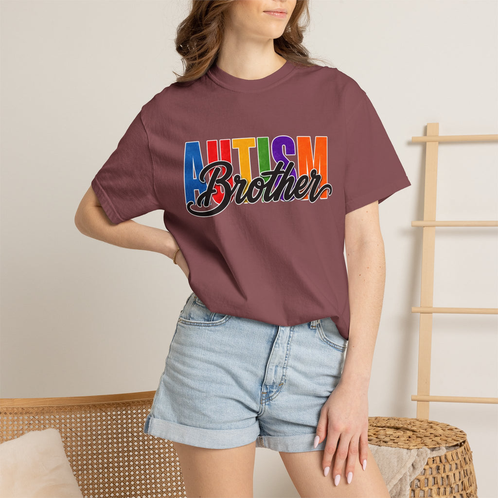 Autism Brother Shirt Proud Autism Brother T Shirt Autism Awareness Autism Acceptance Gift Puzzle Heart Special Needs Sibling Tee