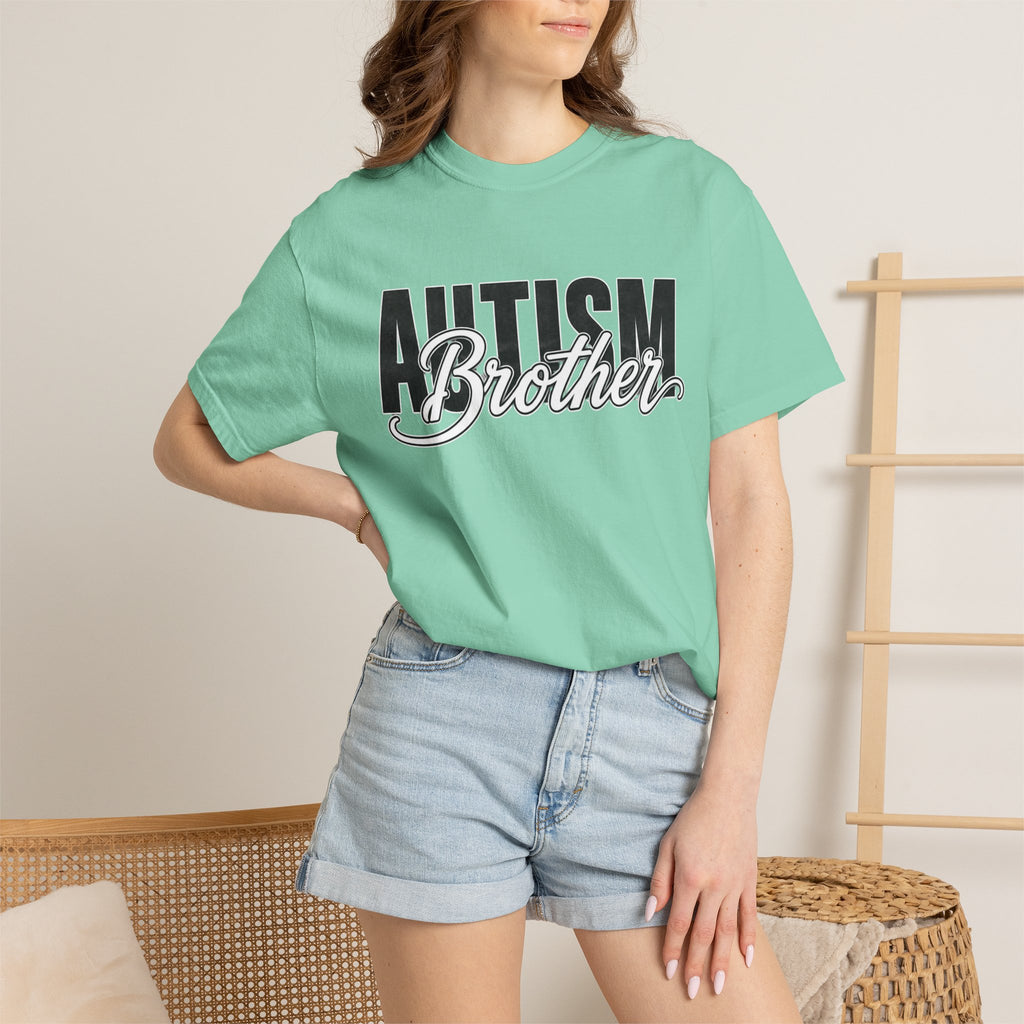 Autism Brother Shirt Proud Autism Brother T Shirt Autism Awareness Autism Acceptance Gift Puzzle Heart Special Needs Sibling Tee