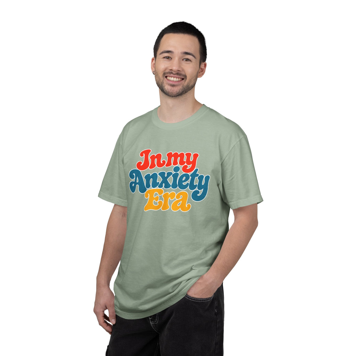 I Am In My Anxiety Era Shirt Anxiety Awareness T Shirt Mental Health Tee Cute Pastel Graphic Shirt Self Care Gift Unisex Apparel
