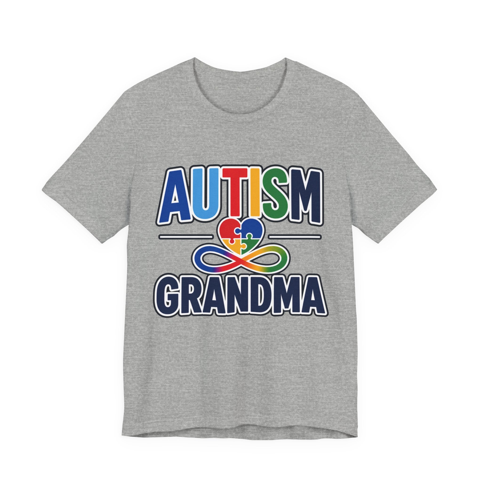 Autism Grandma Shirt | Puzzle Heart Infinity T-Shirt | Proud Autism Grandma Tee | Autism Awareness & Acceptance Gift
