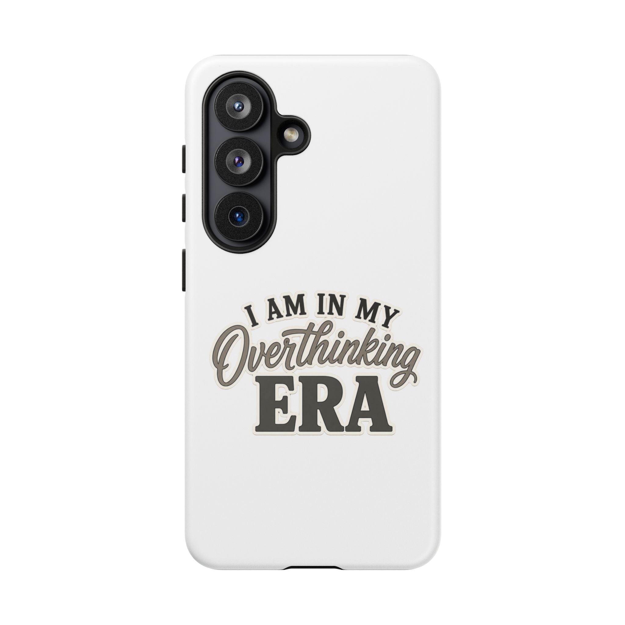 I Am In My Overthinking Era Phone Case Funny Anxiety Phone Case ADHD Tough Case Mental Health Gift Neurodivergent iPhone Samsung Case