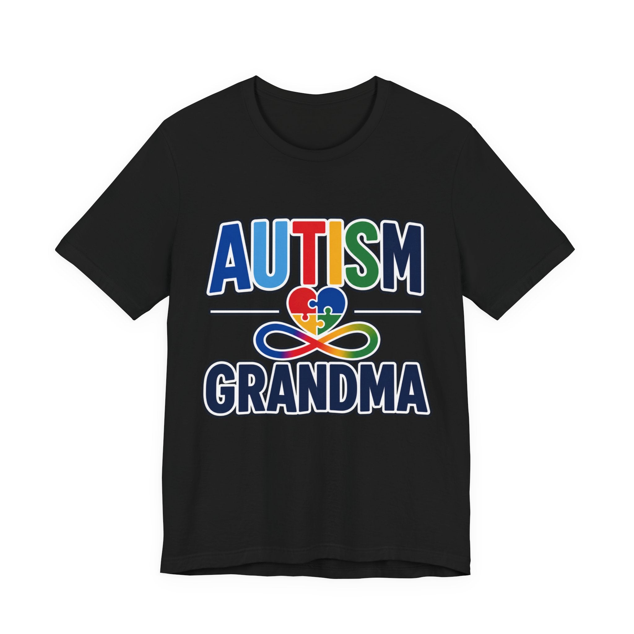 Autism Grandma Shirt | Puzzle Heart Infinity T-Shirt | Proud Autism Grandma Tee | Autism Awareness & Acceptance Gift