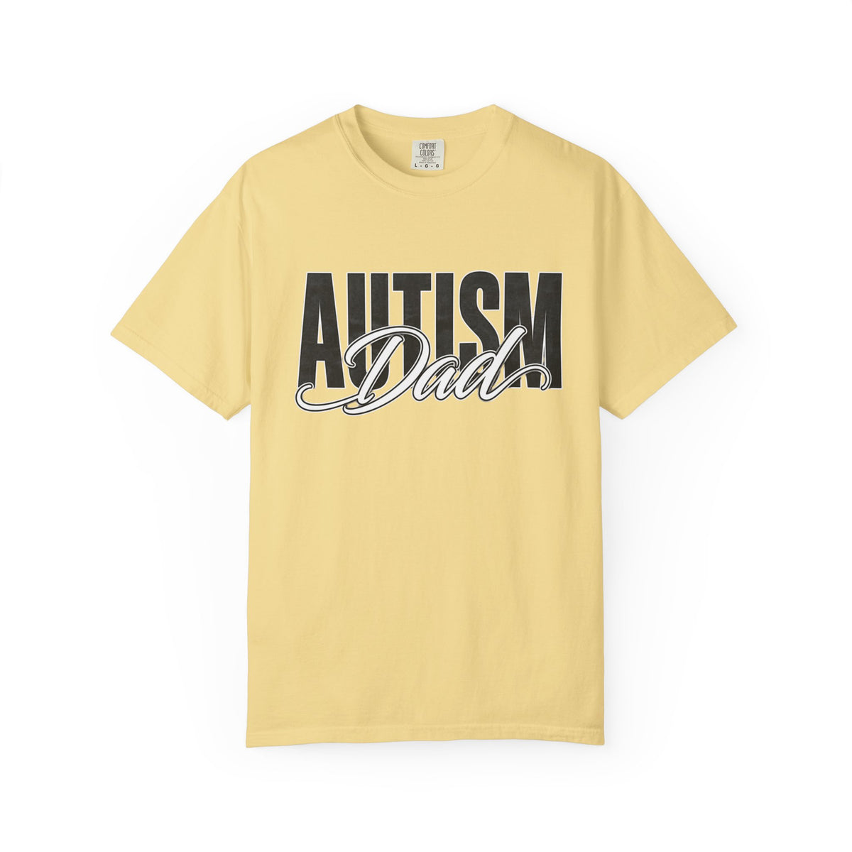 Autism Dad Shirt Autism Dad T Shirt Proud Autism Father Rainbow Block Letter Tee Autism Awareness Autism Acceptance Gift for Dad