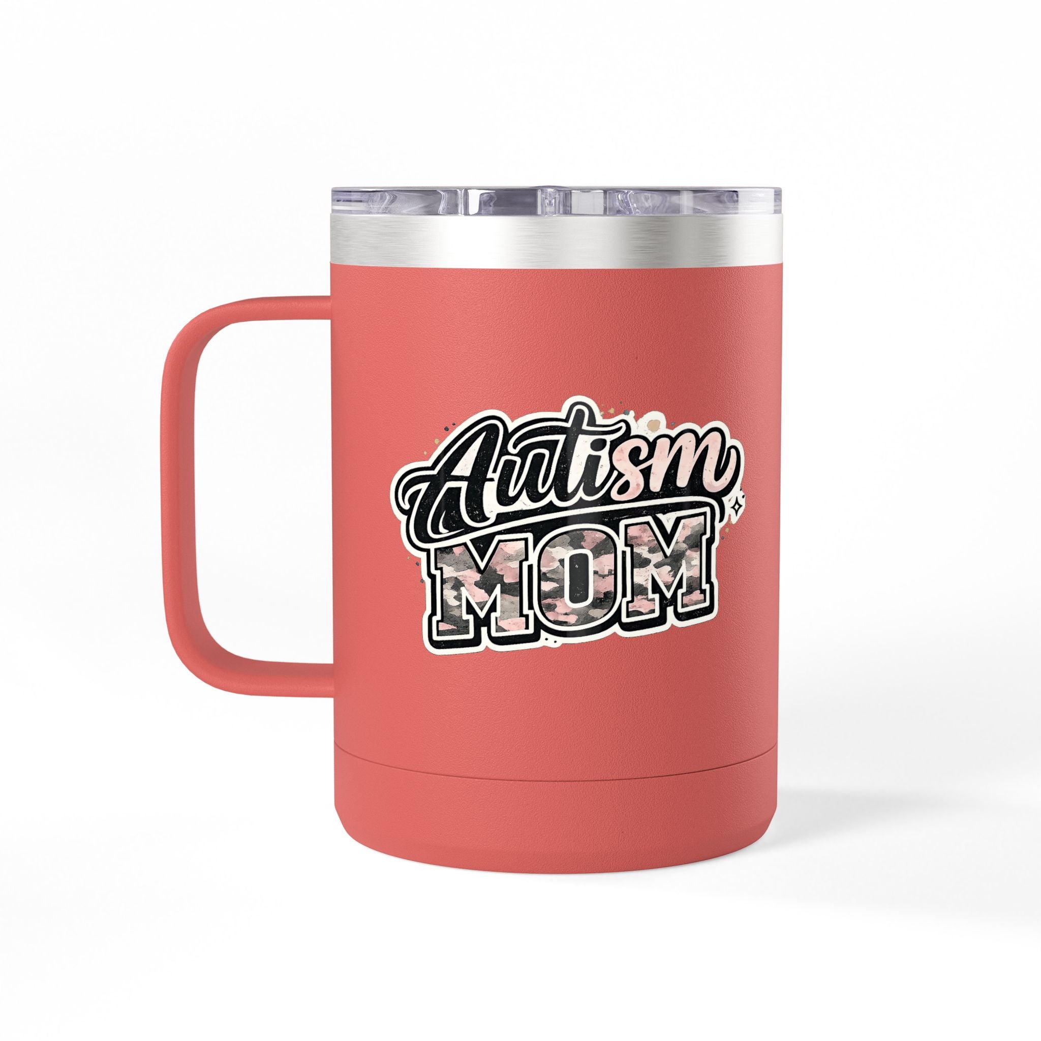 Autism Mom Brain Coffee Mug, 15oz Tumbler |Autism Mom