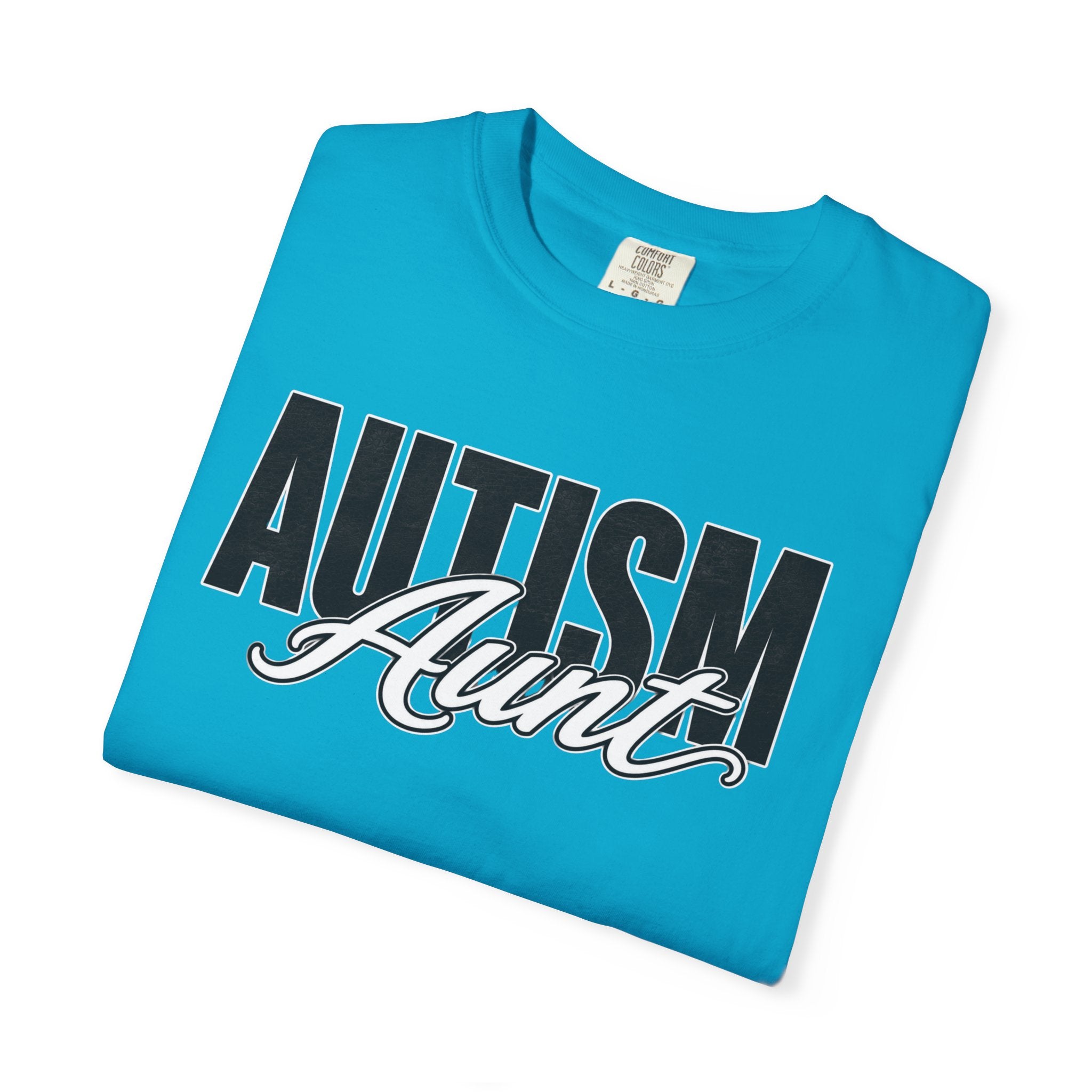 Autism Aunt Shirt Proud Autism Aunt T Shirt Autism Awareness Autism Acceptance Gift Puzzle Heart Special Needs Family Tee