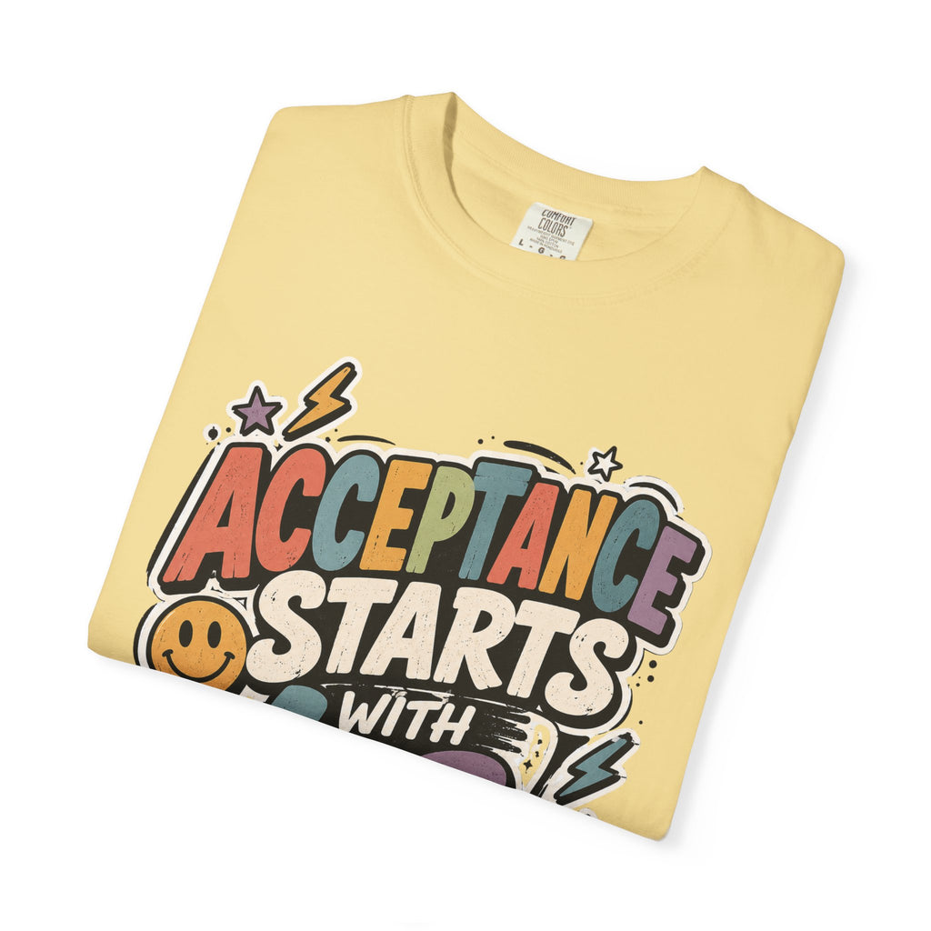 Autism Acceptance Shirt | Puzzle Heart Autism Awareness Shirt, Neurodiversity Inclusion Advocate Gift