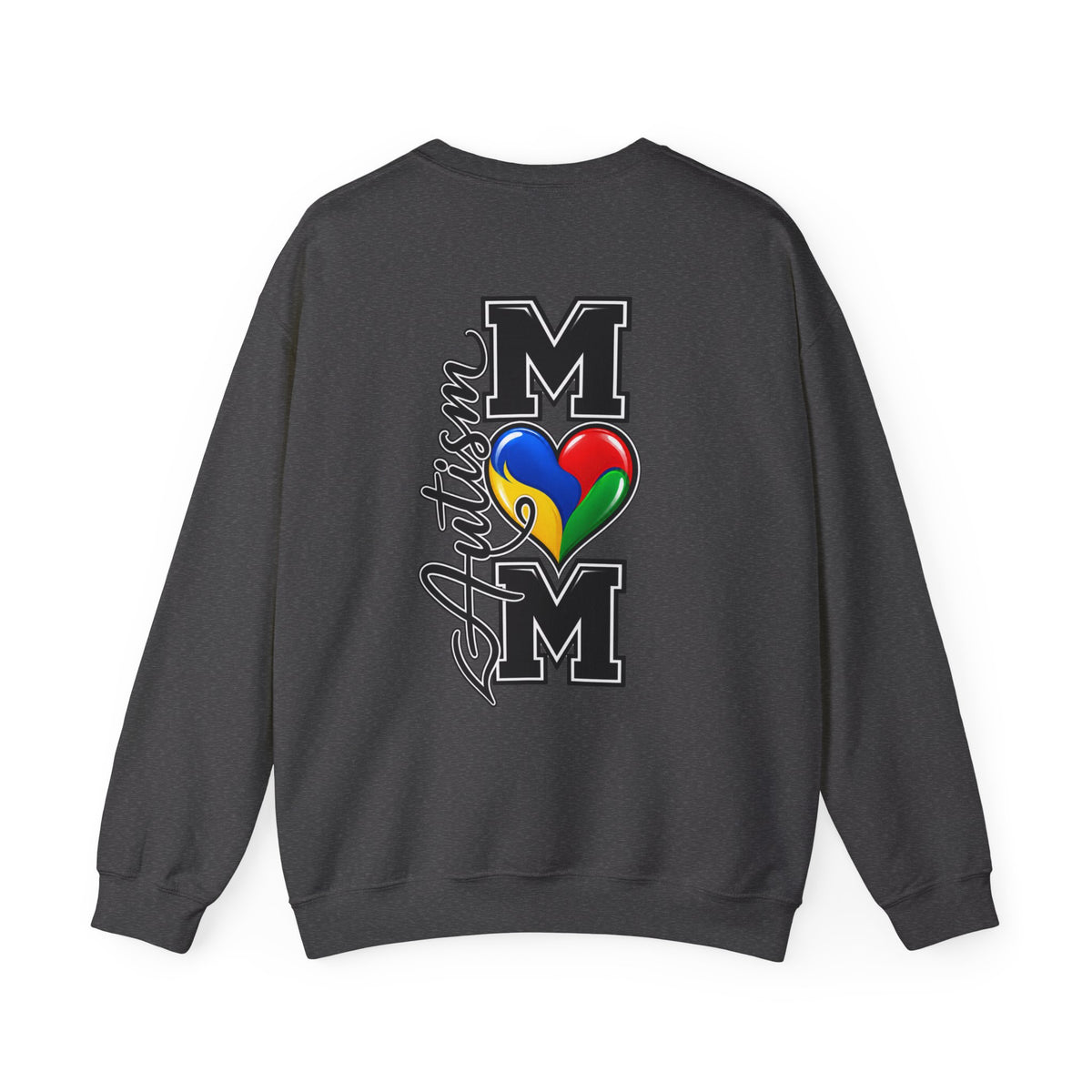 Autism Mom Crewneck, Puzzle Heart Awareness Sweatshirt, Autism Mom Gift Hoodie, Autism Acceptance Family Apparel