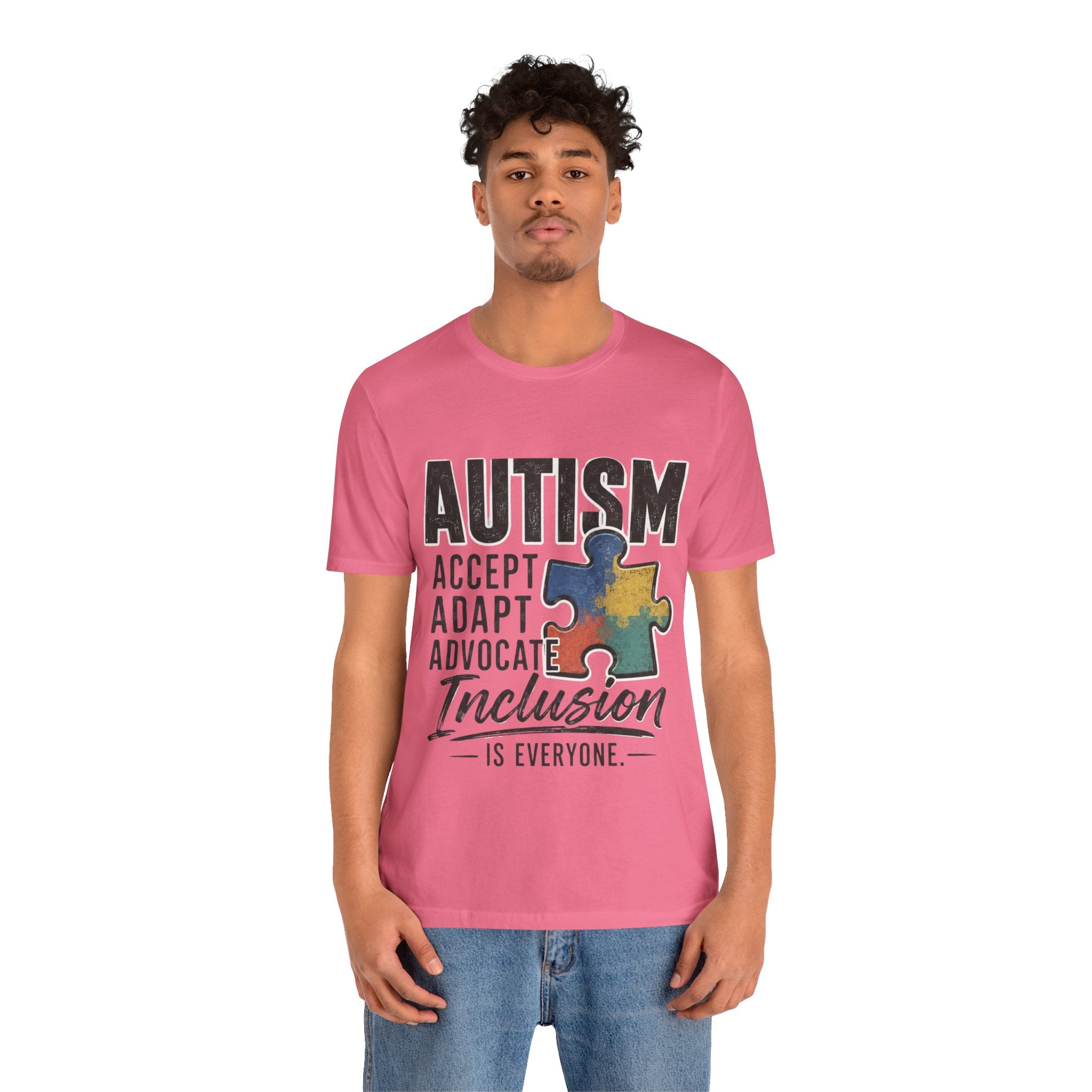 Autism Acceptance Shirt Inclusion Advocate T Shirt Puzzle Piece Tee Neurodiversity Awareness Special Needs Support Unisex Gift